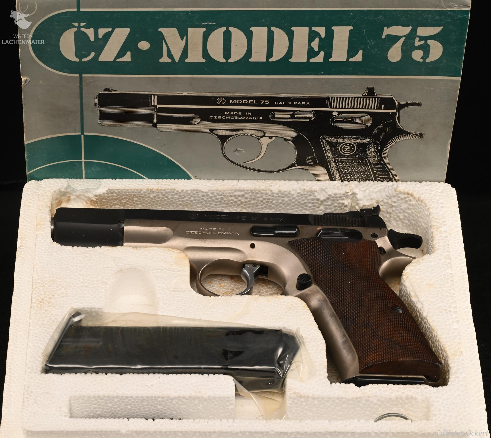 Brünner CZ 75 mit LPA Sportvisierung Kaliber 9mmLuger – Bild 1