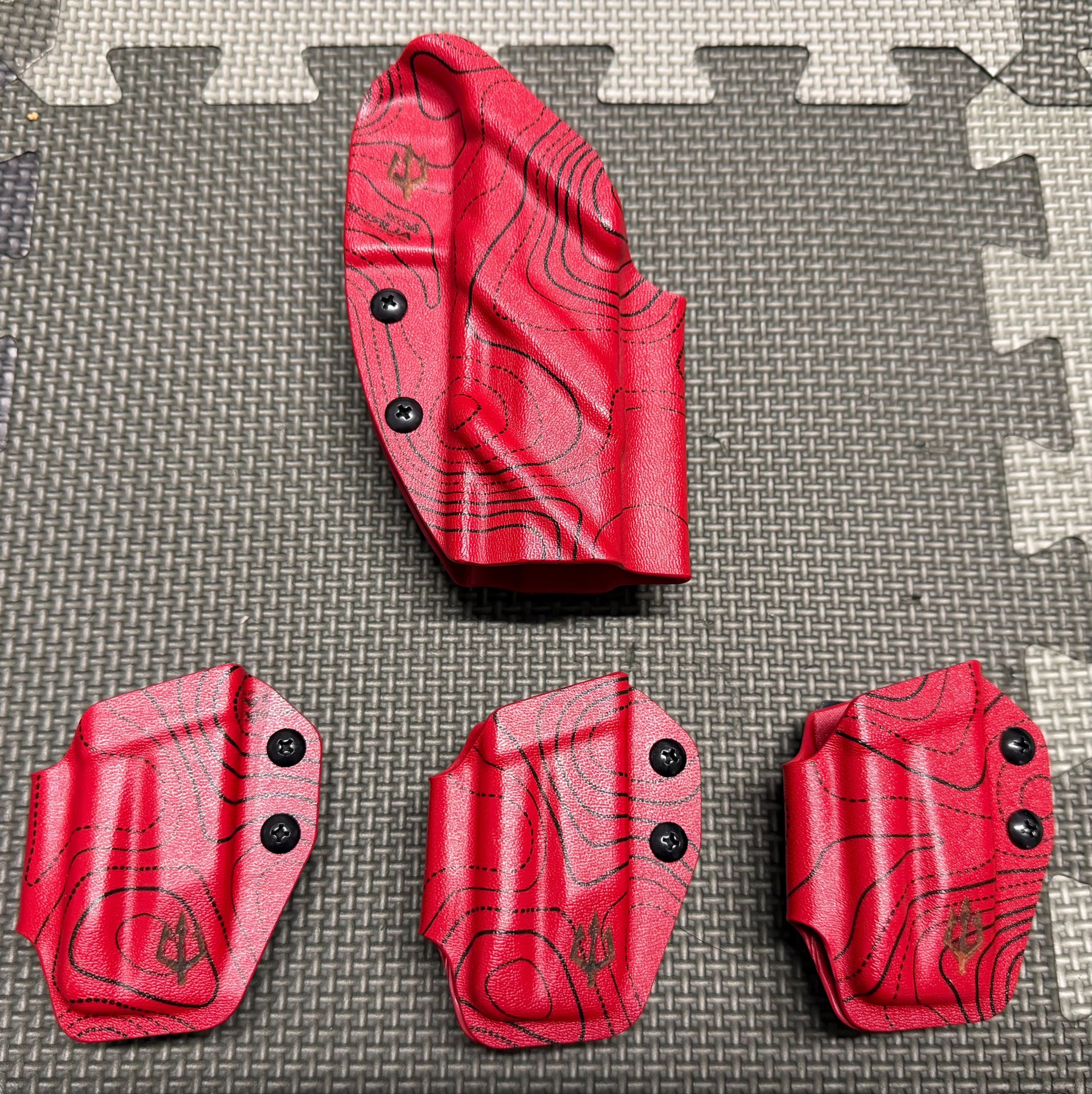 Black Trident LOKI Holster und Magazintaschen für Walther PDP Steelframe – Bild 1