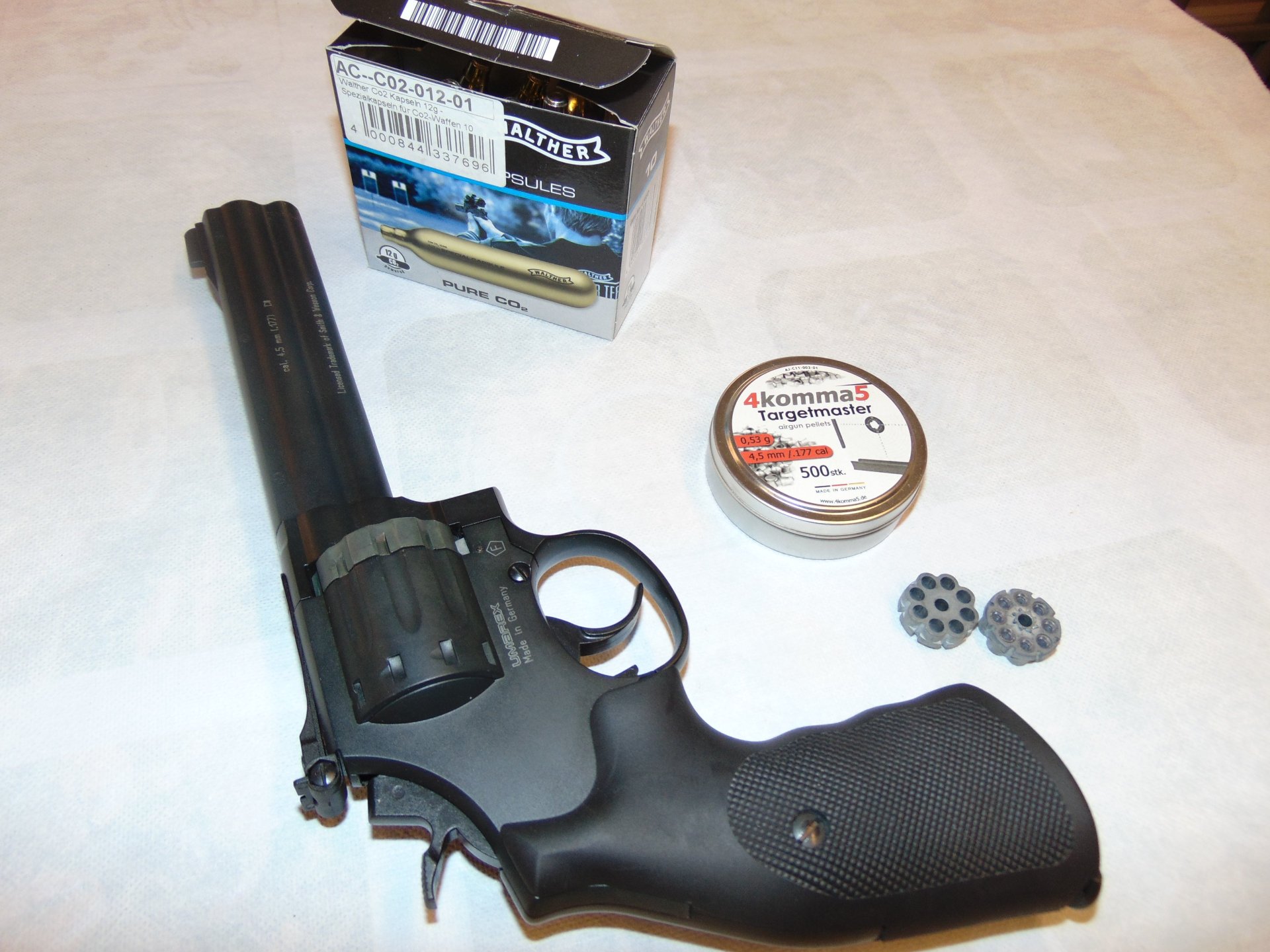 Umarex Smith & Wesson 586 Co2-Revolver - 6 Zoll – Bild 4