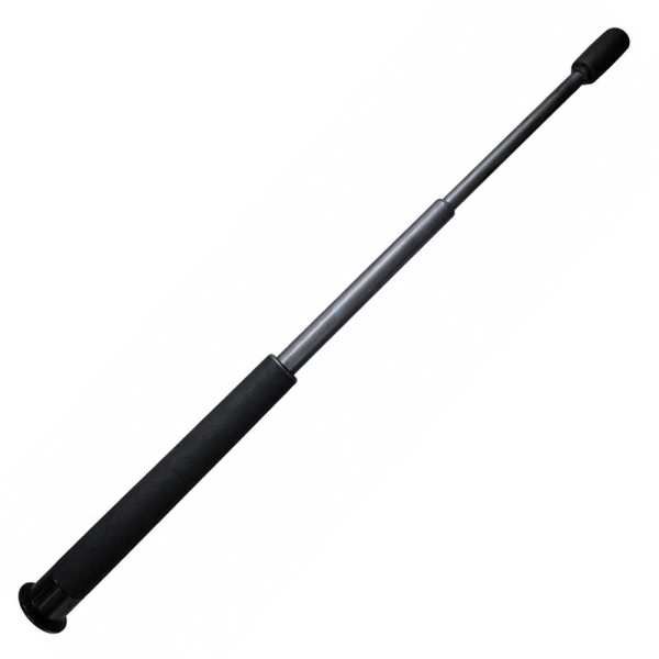 Profi Teleskop-Schlagstock TCH 22" Zoll gehärtet, Made in GB, gebr, geprüft mit Release-Knopf – Bild 1
