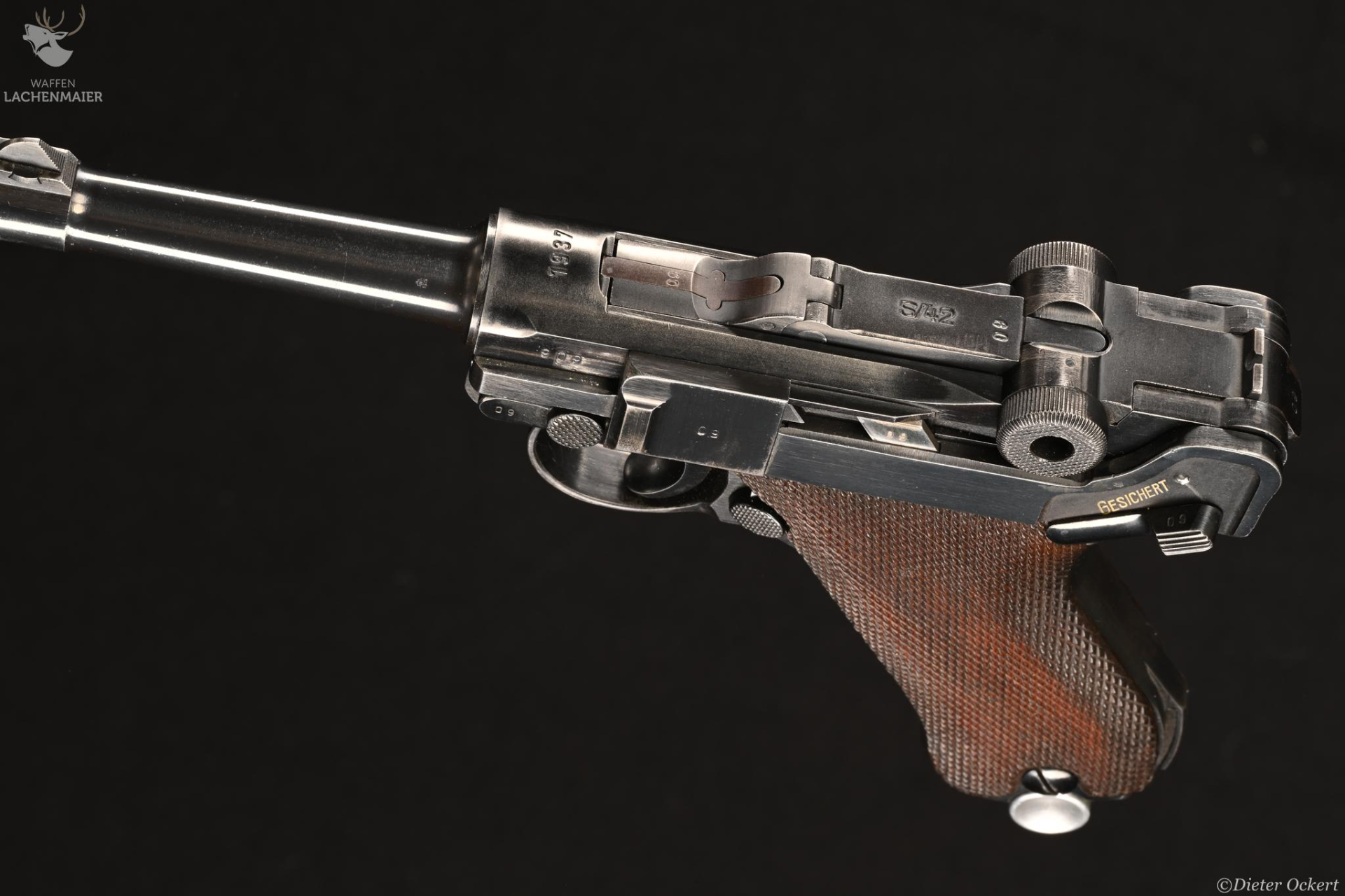 Mauser S/42 08 Parabellum 1937 Kaliber 9mmLuger – Bild 1