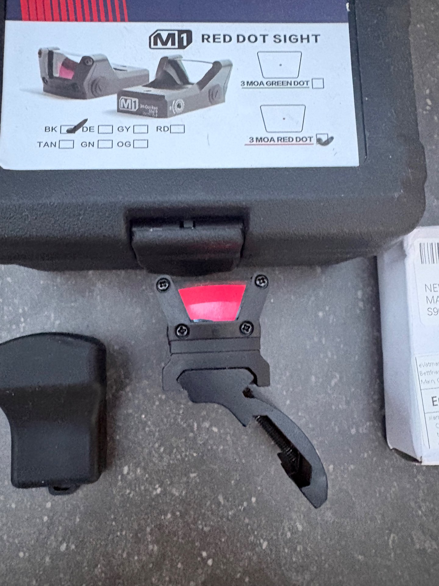 Mini Red Dot auf 45 Grad pica Montage – Bild 2