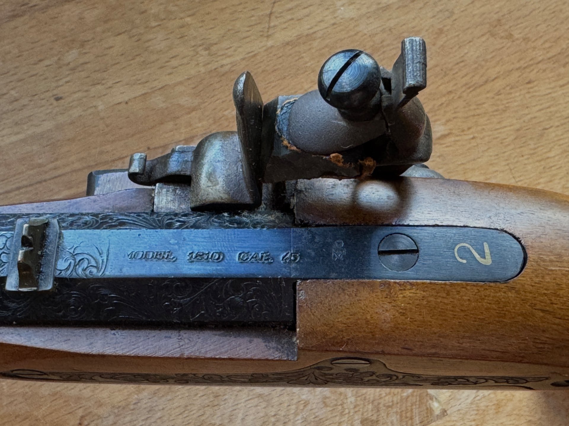 Steinschloss Pistole Mod. 1810 cal. 45 von F. Pietta – Bild 3