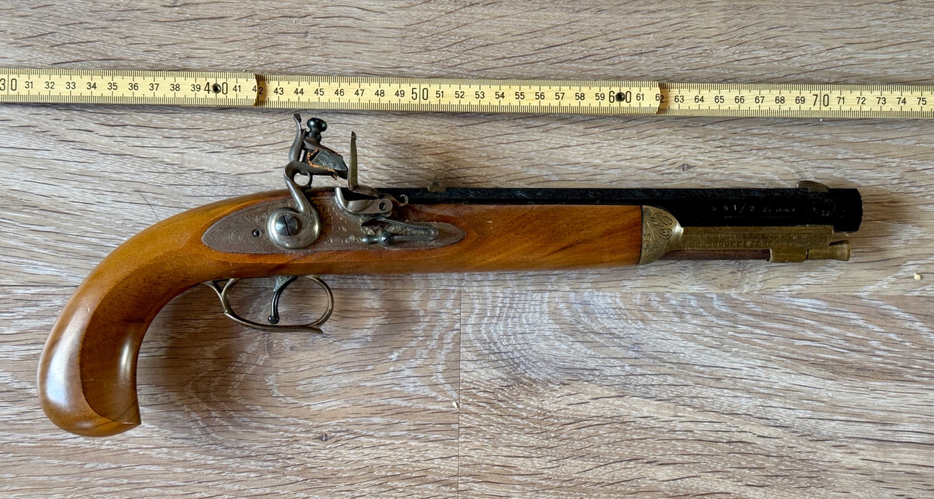 Steinschloss Pistole Mod. 1810 cal. 45 von F. Pietta – Bild 1
