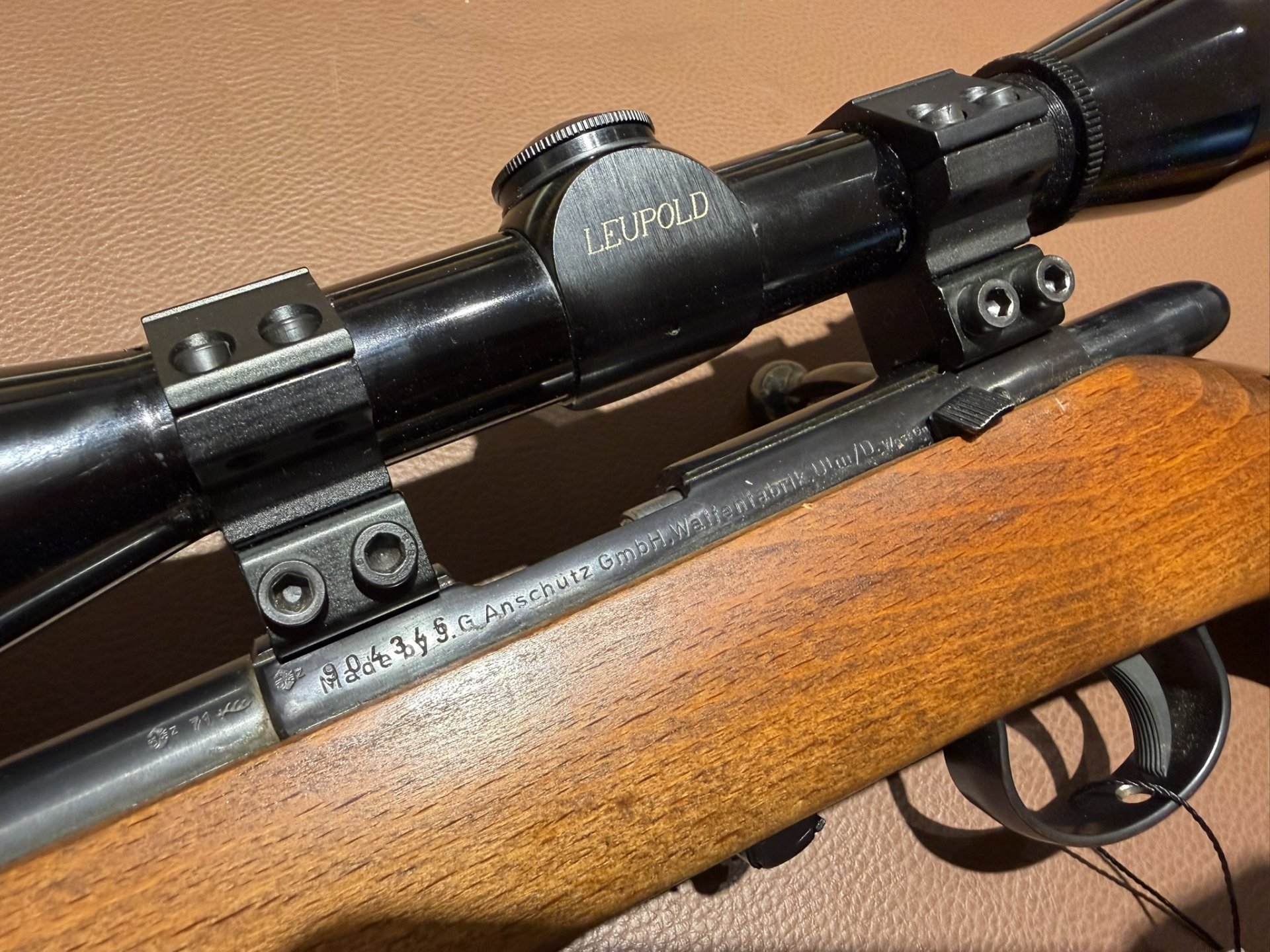 ANSCHÜTZ MODELL 1400 · .22 l.r. · BESCHUSSJAHR 1971 · MIT ZIELFERNROHR – Bild 2