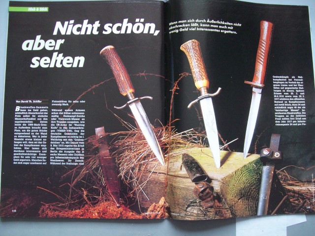Visier-Heft ** Historische Kampfmesser ** – Bild 1