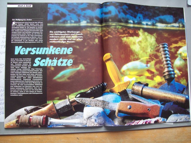 Visier - Heft : ** Sammeln von Tauchmessern ** – Bild 1