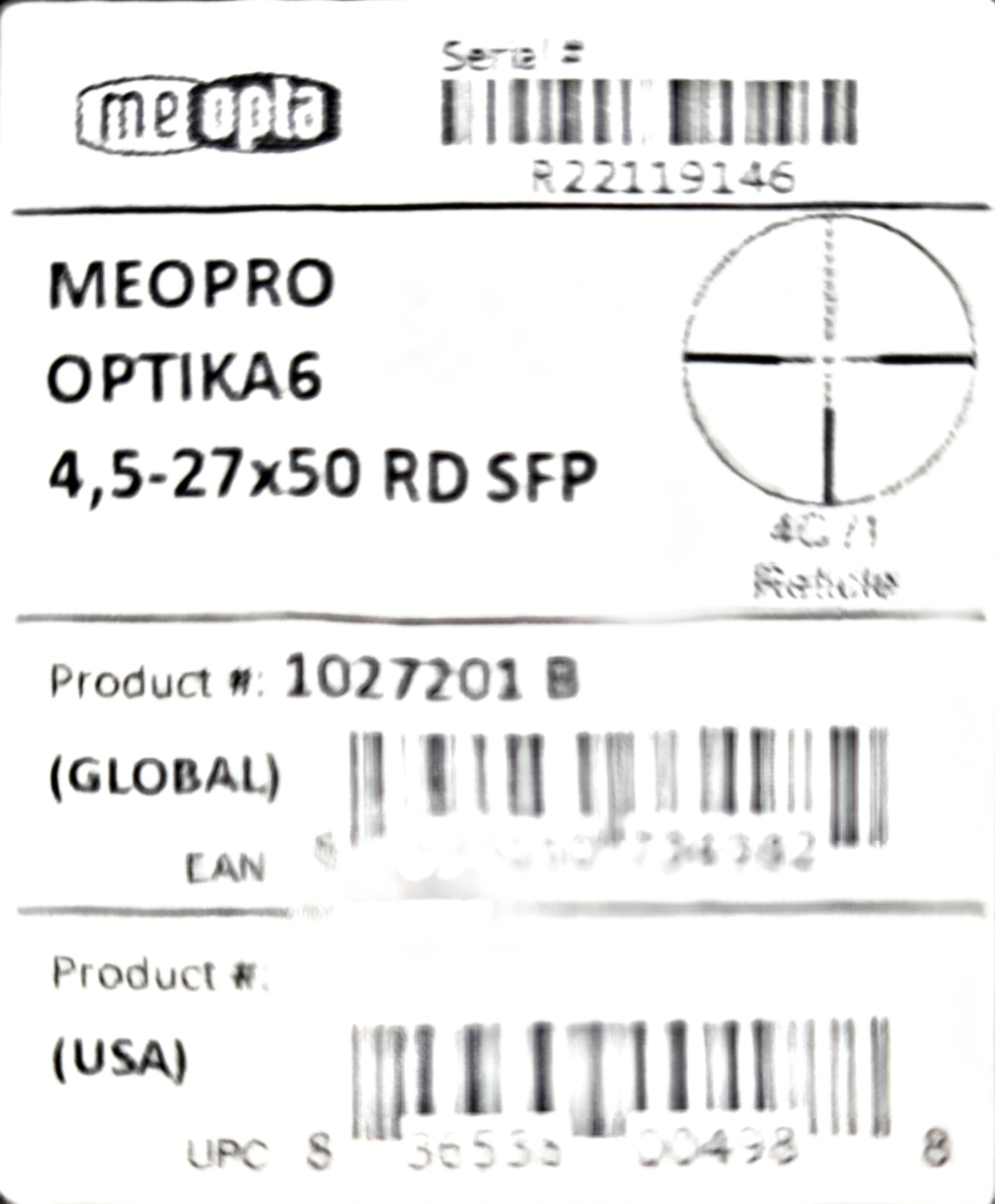 Meopta Meopro 4,5-27x50 RD SFP 4C – Bild 2