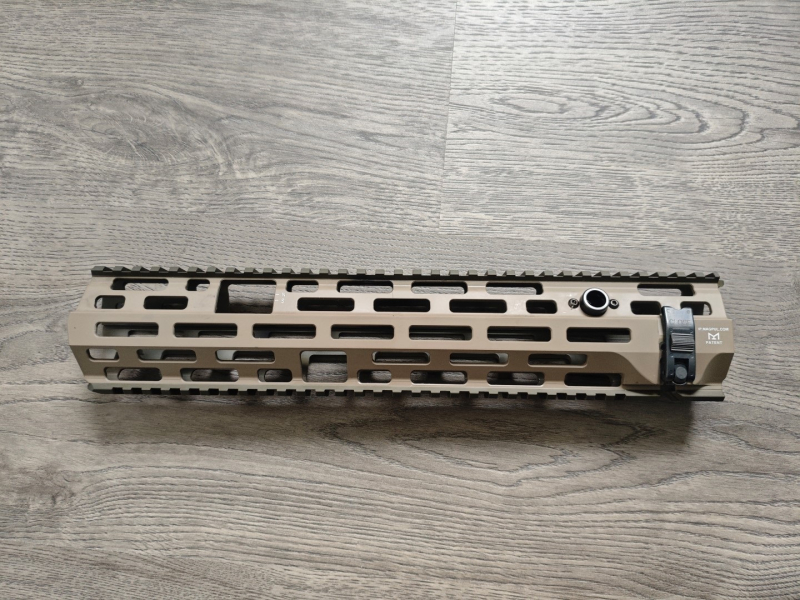 Original HK G95K Handschutz mit QD-Schnellverschluss, M-LOK, RAL8000, HK416, MR223, Heckler & Koch – Bild 1