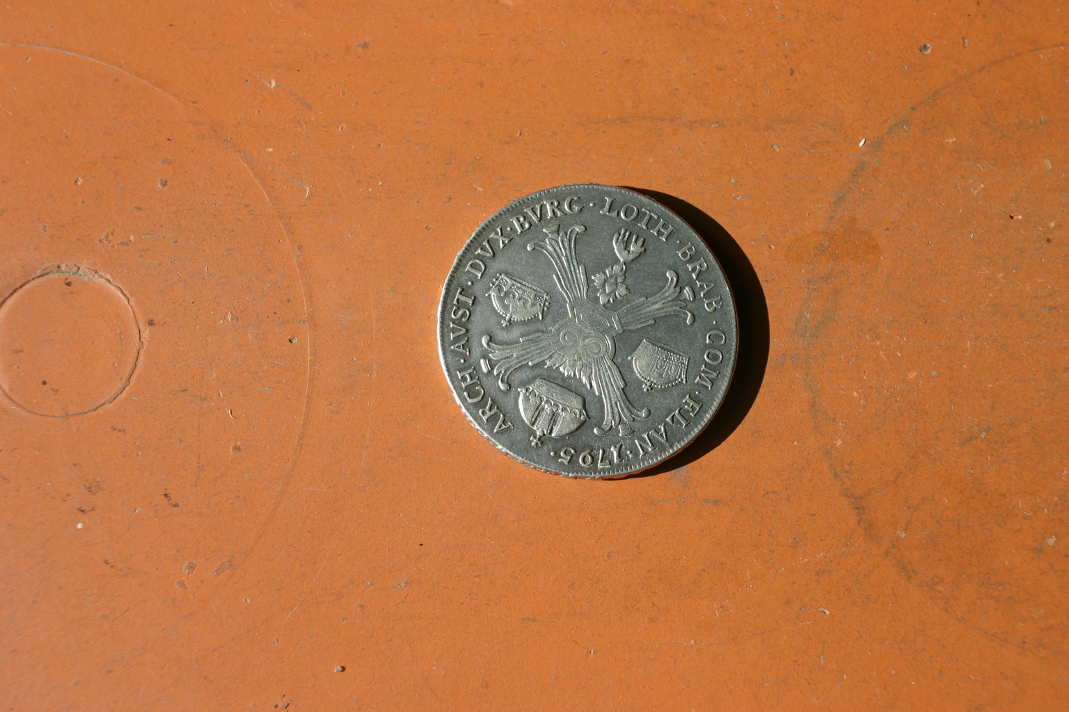 Silbermünze Kronentaler habsburgische Niederlande v.1795 – Bild 2