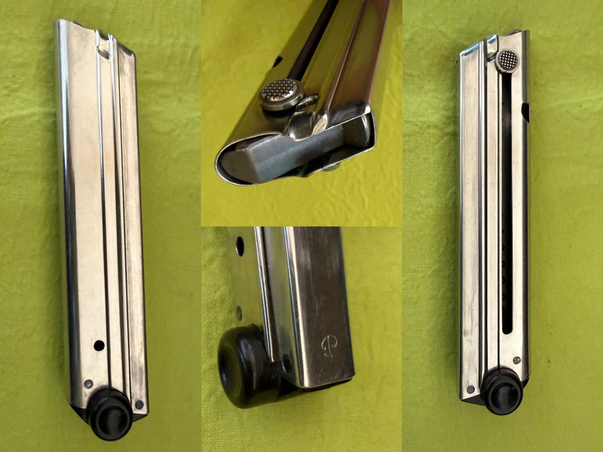 Magazin für Schweizer Armeepistole Parabellum Modell 1929 (06/29) Kal. 7,65 Luger P08 – Bild 1
