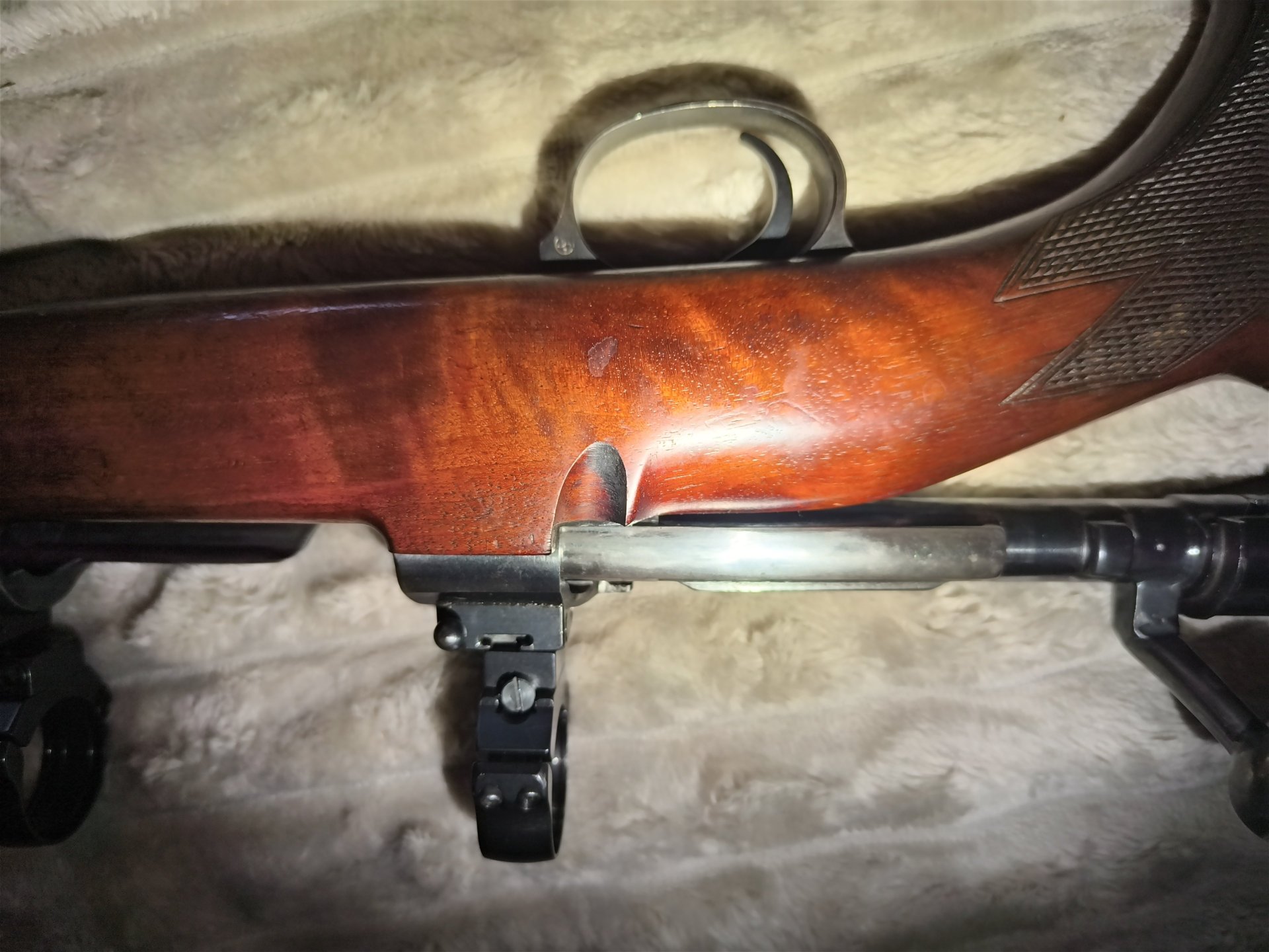 Präziser Kettner 98er Repetierer 7x64 – EAW Schwenkmontage (30mm) & Feinabzug – Bild 3
