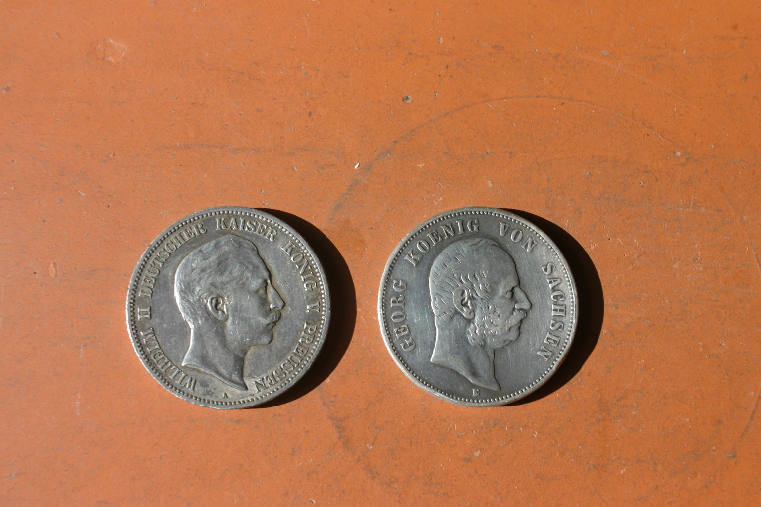 Silbermünzen 5 Reichsmark Sachsen-Preussen – Bild 1