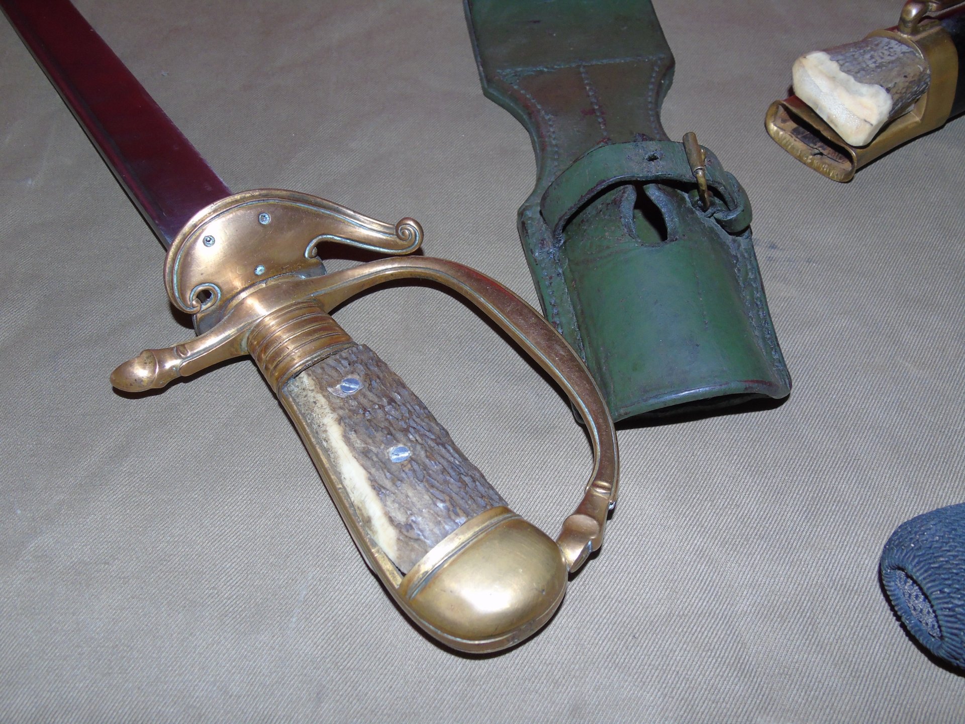 Hirschfänger 19. Jh. Deutsches Reich Dolch Jagdmesser Schwert – Bild 3