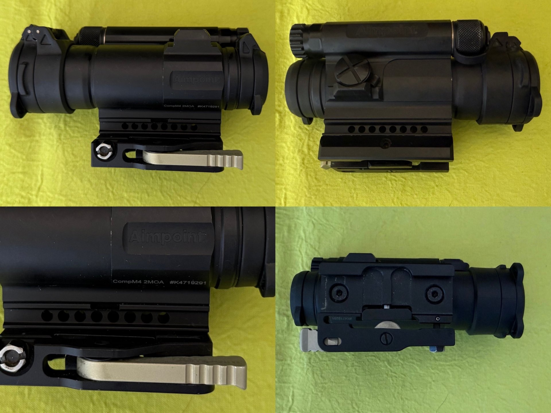 Aimpoint CompM4 2 MOA – hochwertiges Rotpunktvisier mit LRP-Montage – Bild 1