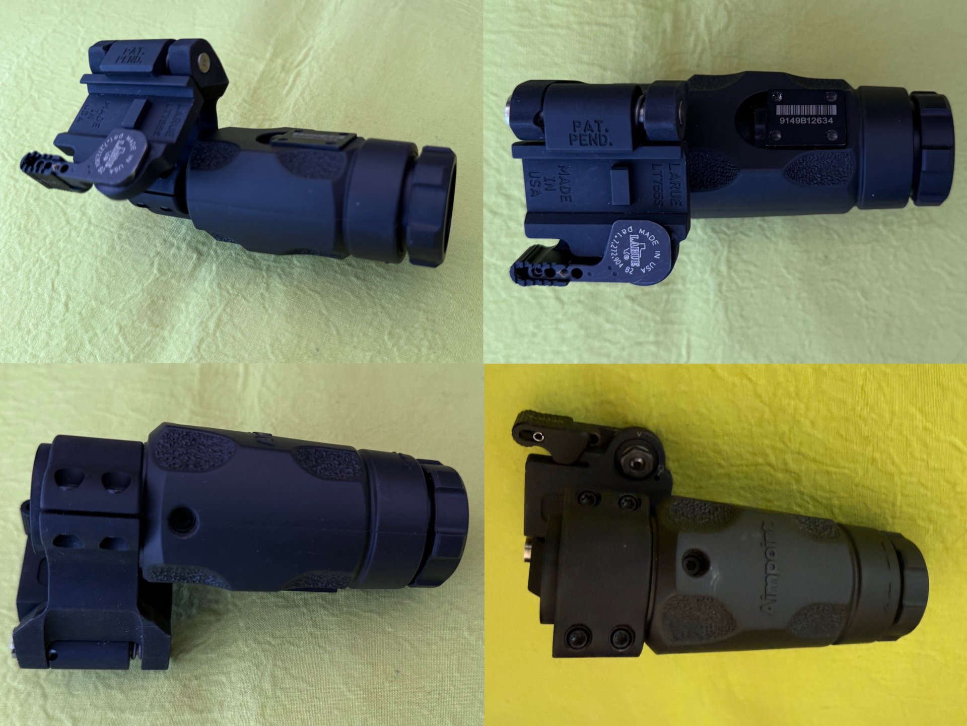 Aimpoint 3xMAG 3-fach Magnifier hochwertig mit LaRue FlipMount – Bild 2