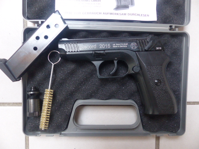 Record 2015 Cal. 9mm PAK Pistole – Bild 1
