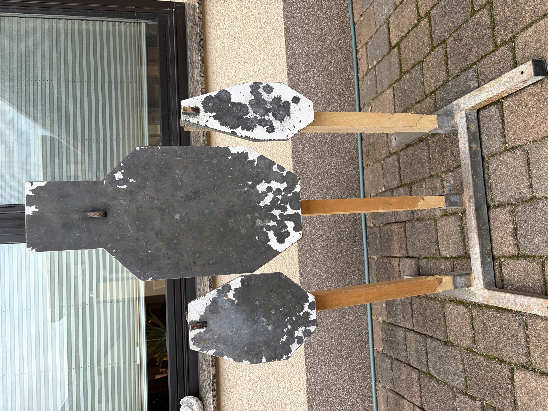 Stahlplatte Stahlziel Stahlziele – Bild 1