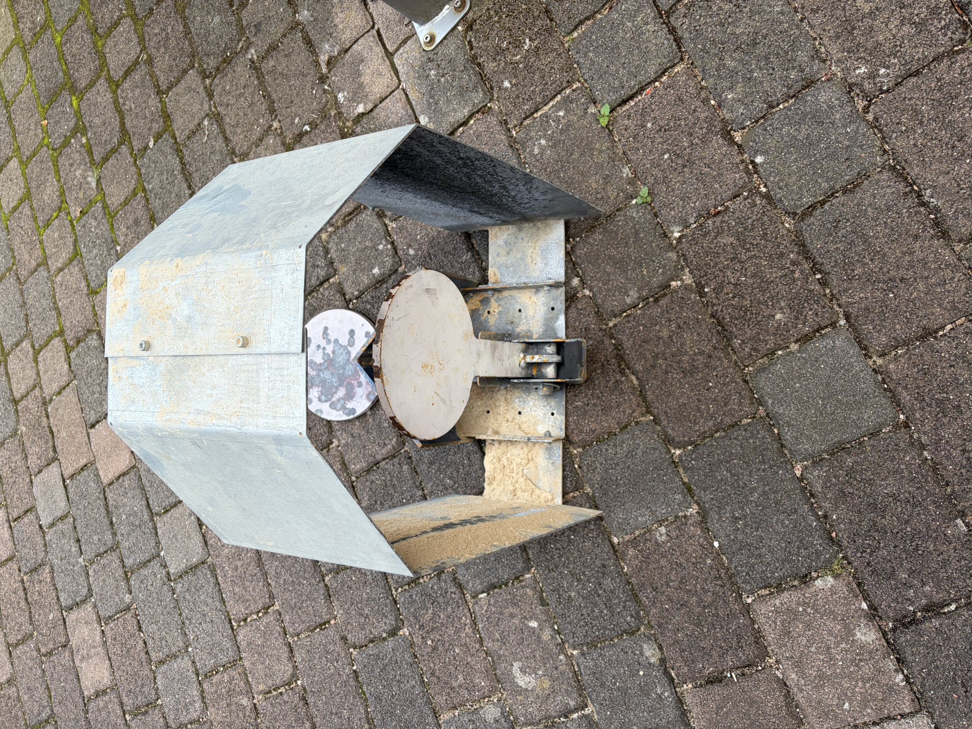 Stahlziel Pendelziel Stahlplatte – Bild 2
