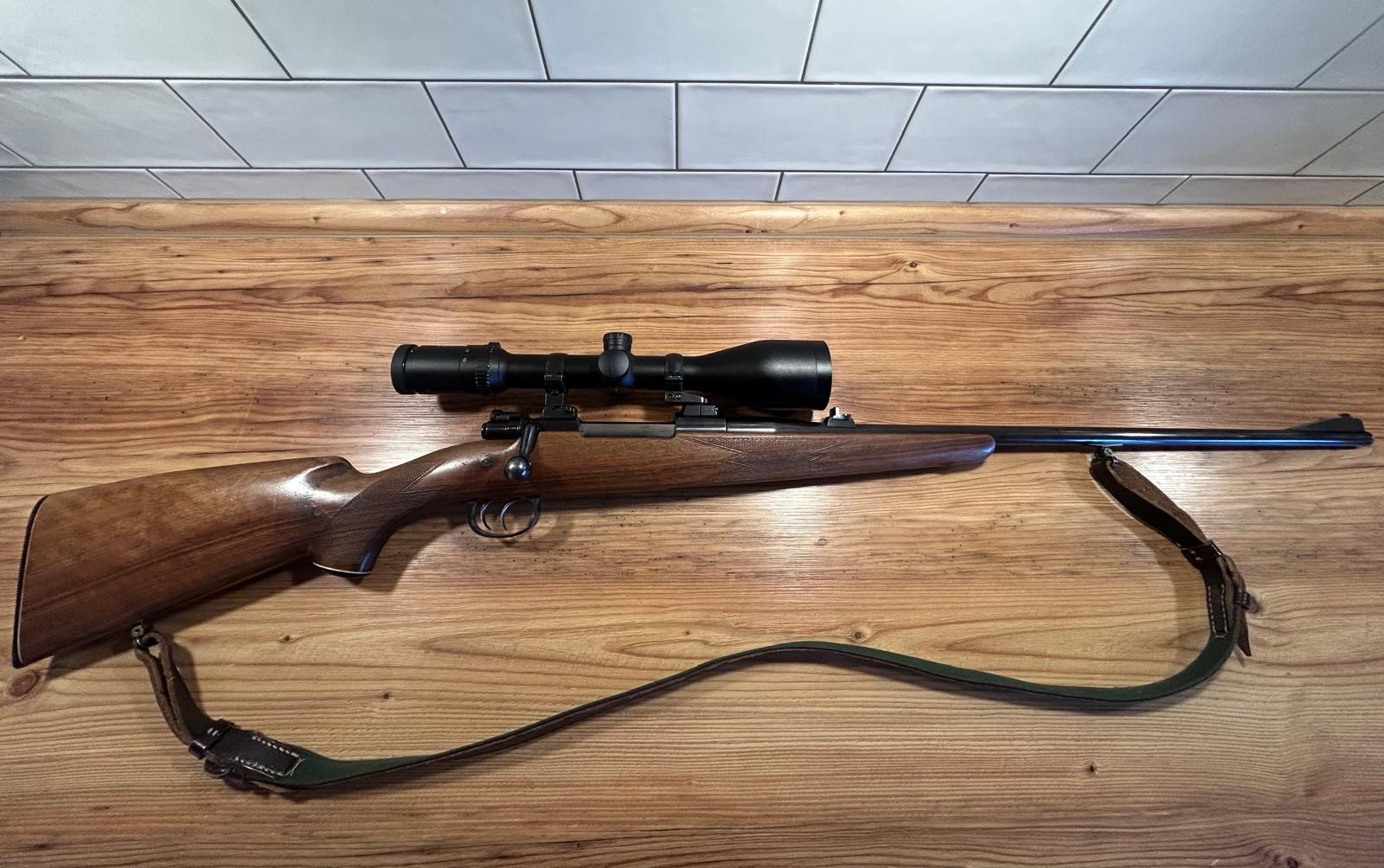Repetierbüchse Mauser 98 7x57 mit Meopta 3-12x56 – Bild 1