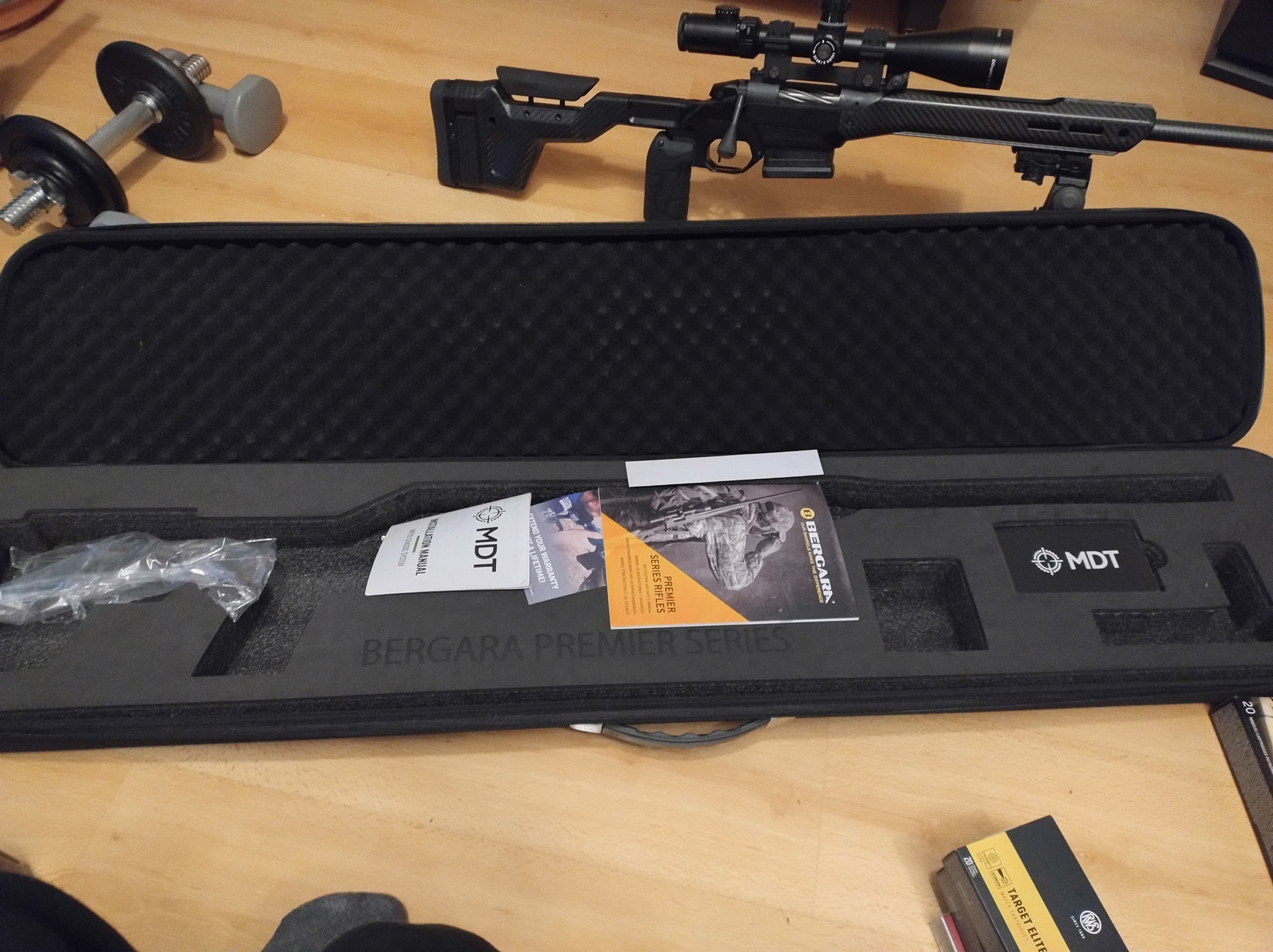 Bergara Premier Series .308 Win Präzisionsgewehr. Komplett mit viel Zubehör und MDT Carbon Schaft – Bild 4