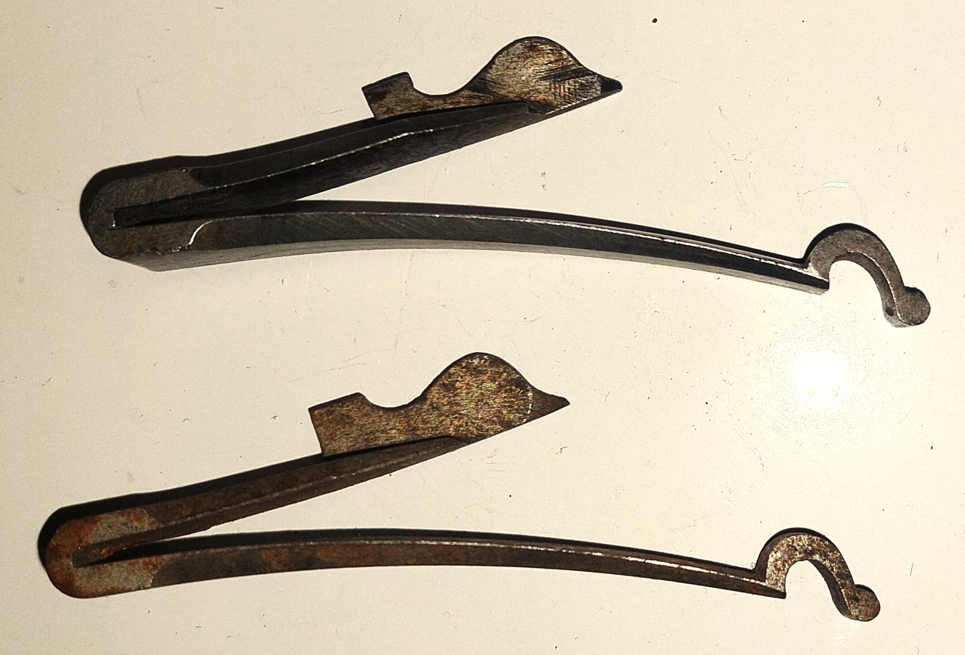 Musketen Schenkelfedern 1777 2-Stück – Bild 1