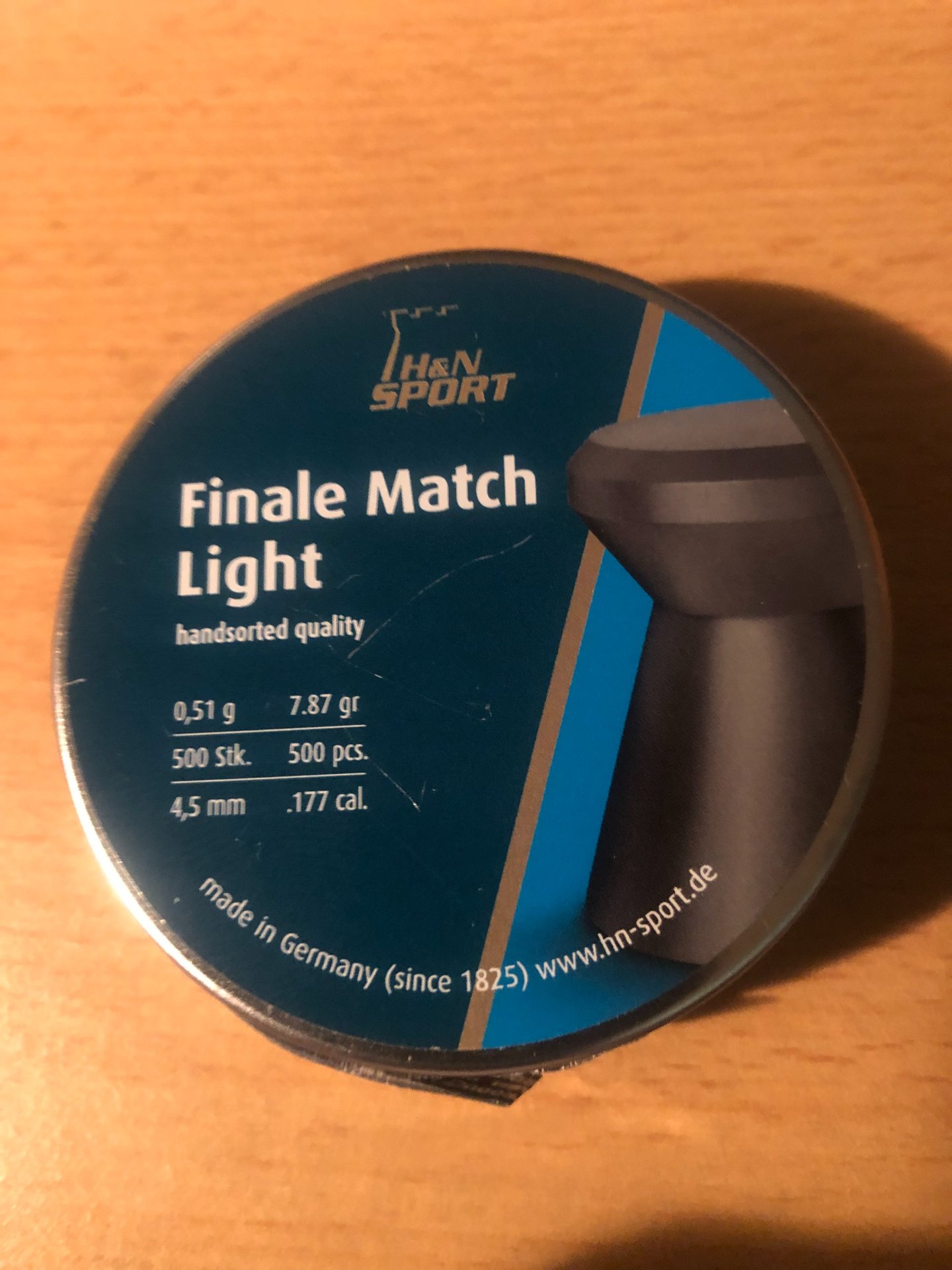 H&N Finale Match Light 4,49mm Diabolos – Bild 1