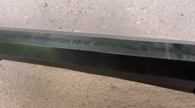 Neumann Western Remington New Army Colt, PTB 304, 9 mm Knall – Bild 4