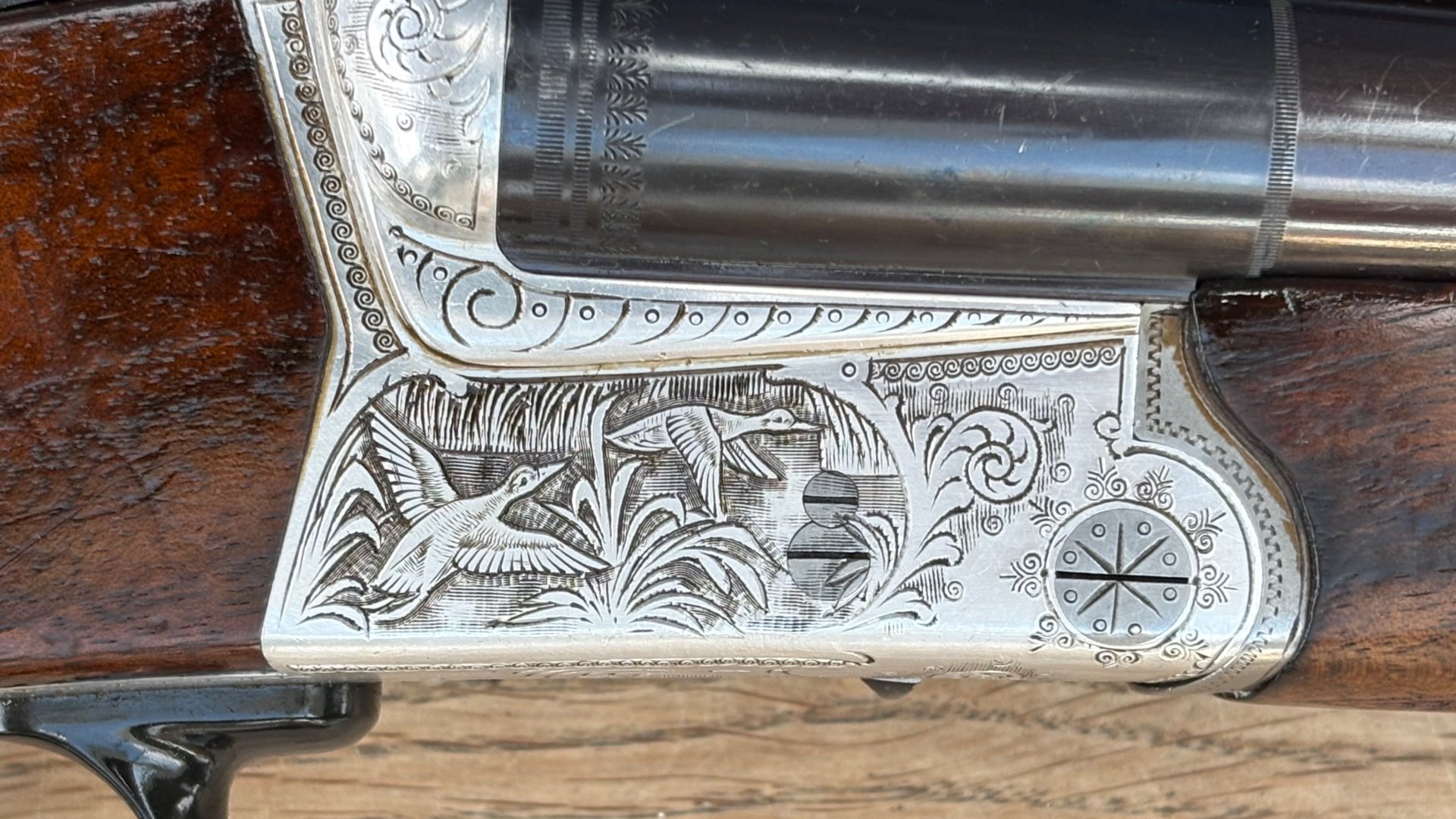 Krieghoff Drilling 7*57R , 16/70 – Bild 1