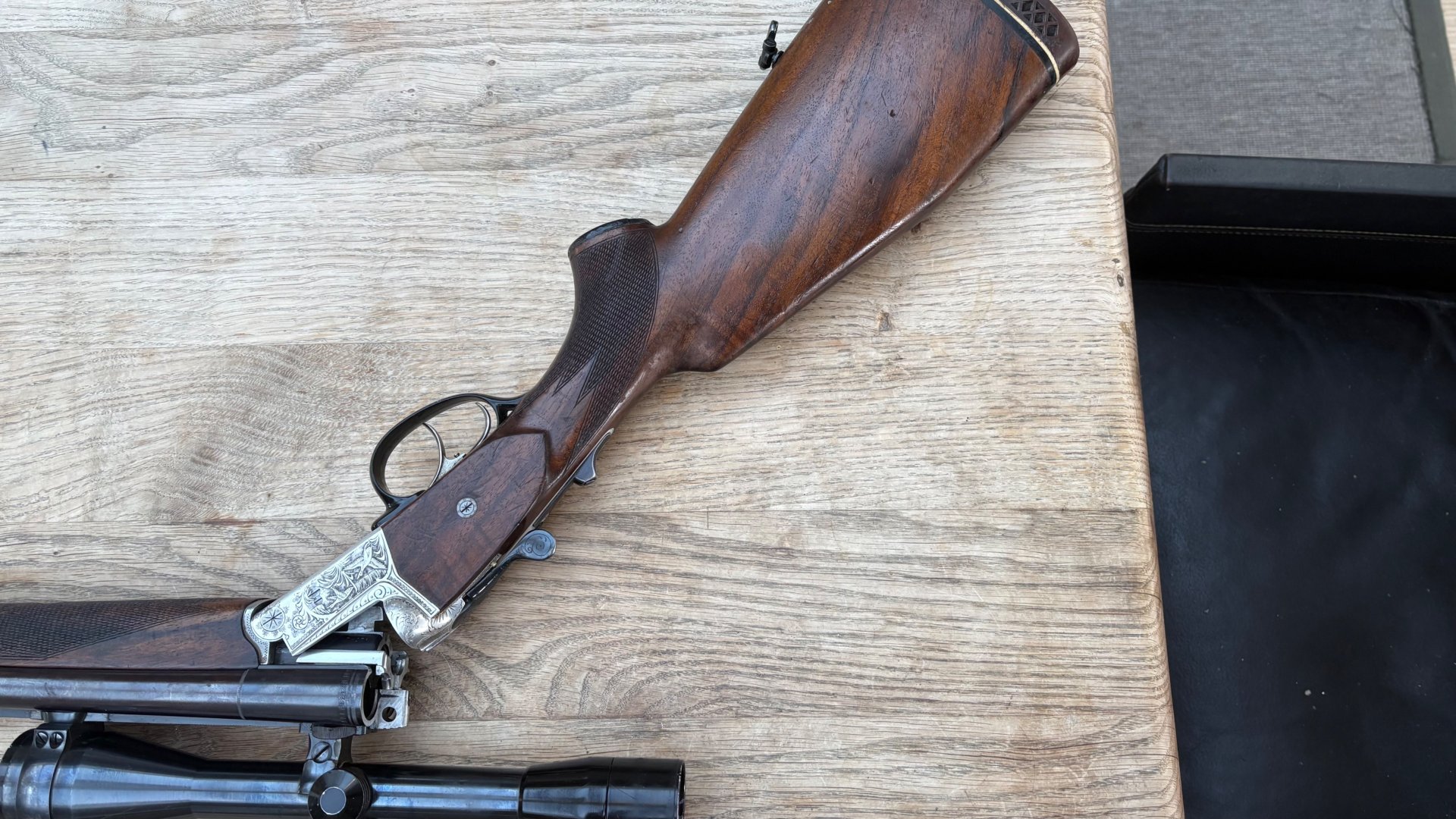 Krieghoff Drilling 7*57R , 16/70 – Bild 6
