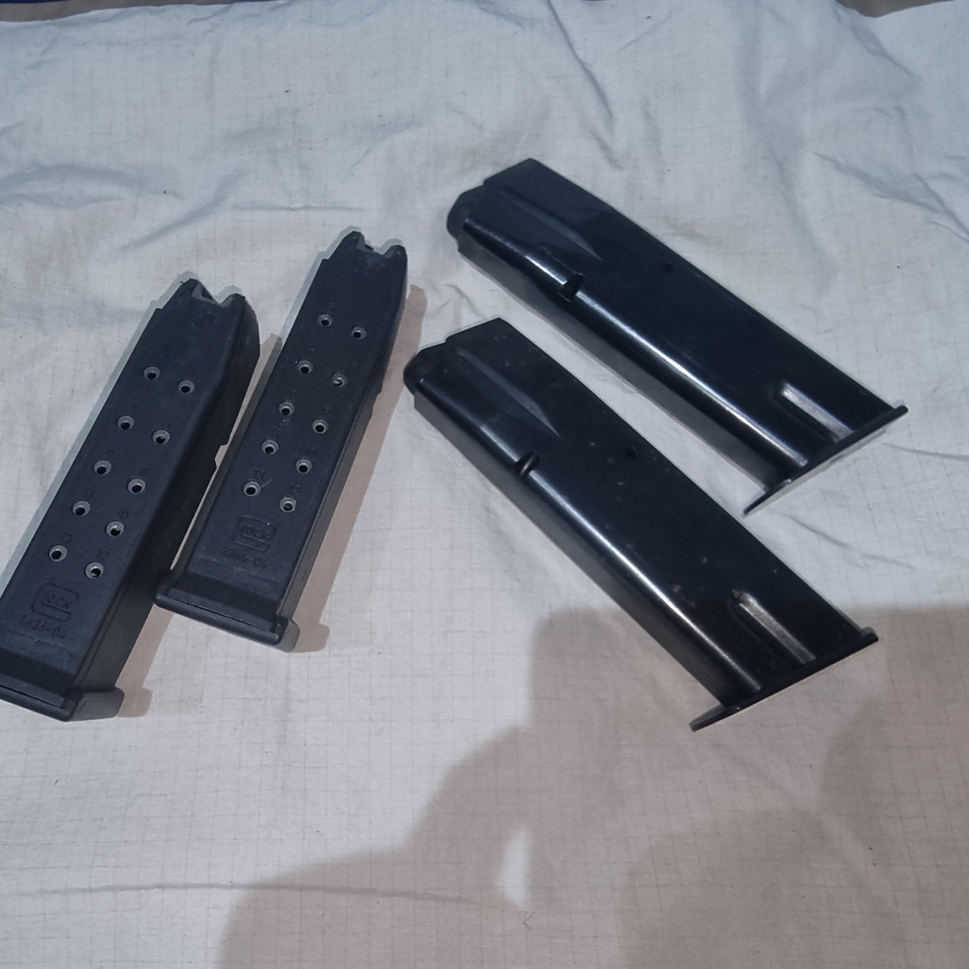 4 x Glock Magazine verschiedene 357, .45ACP unbekannt..... – Bild 3