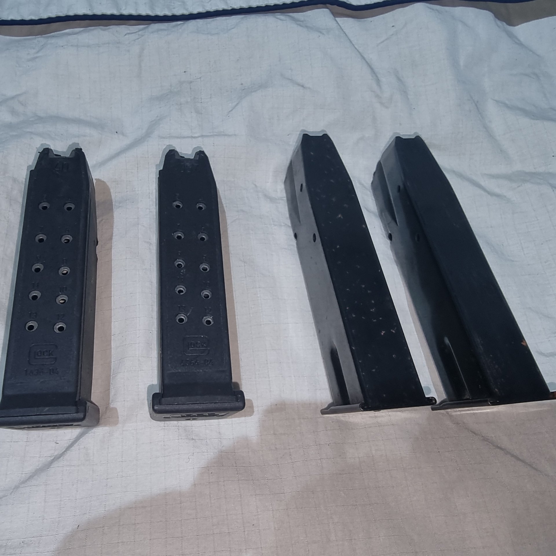 4 x Glock Magazine verschiedene 357, .45ACP unbekannt..... – Bild 1
