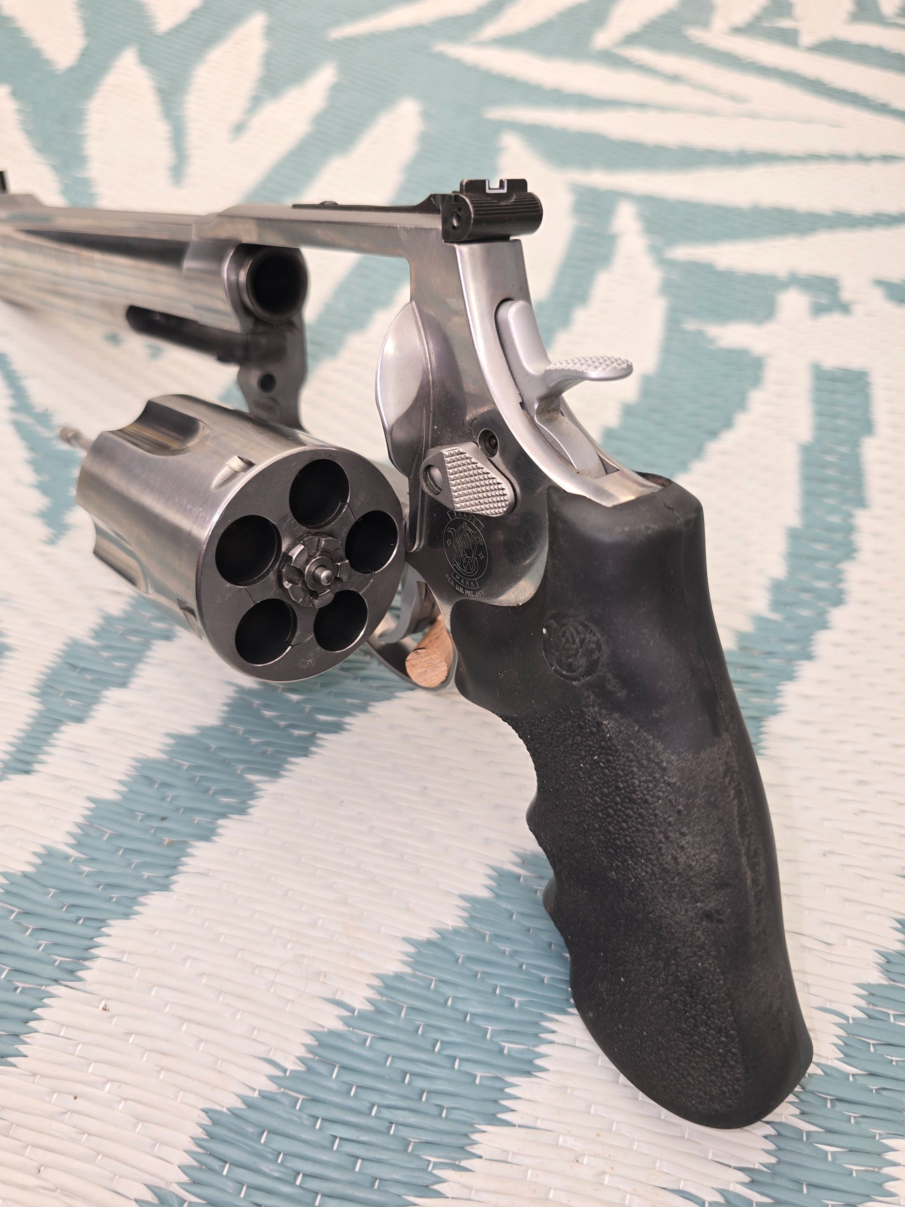 Smith & Wesson, Modell S&W 500, Magnum mit 8 3/8" Zoll Lauf mit Kompensator – Bild 4
