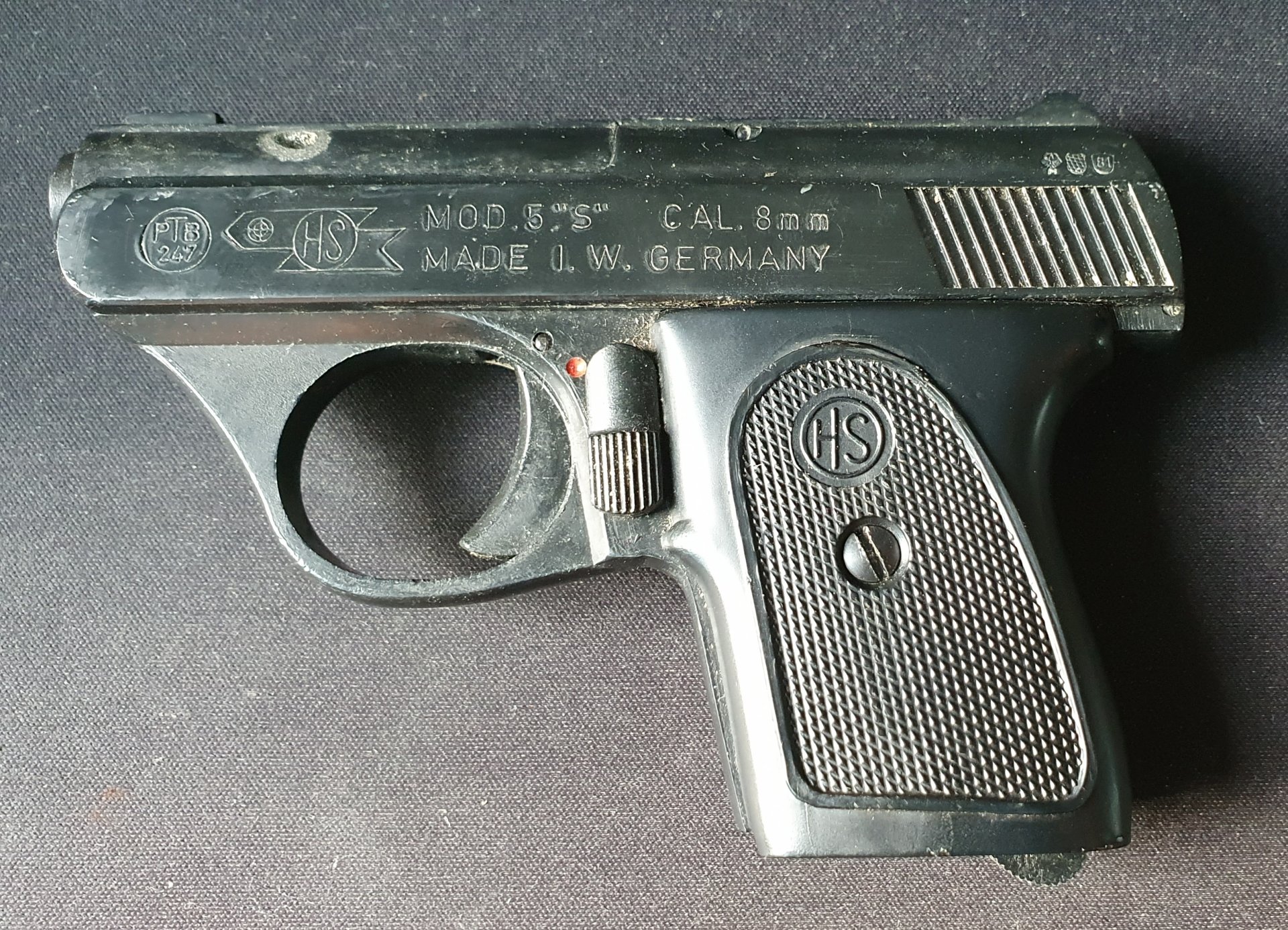 HS Mod. 5 s PTB 247 8mm Knall – Bild 2