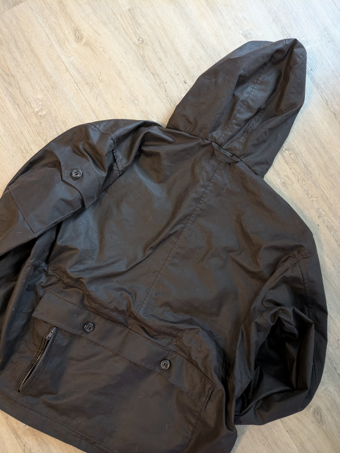 NEU! Schlupfjacke Smock GEWACHSTE BAUMWOLLE – Bild 3