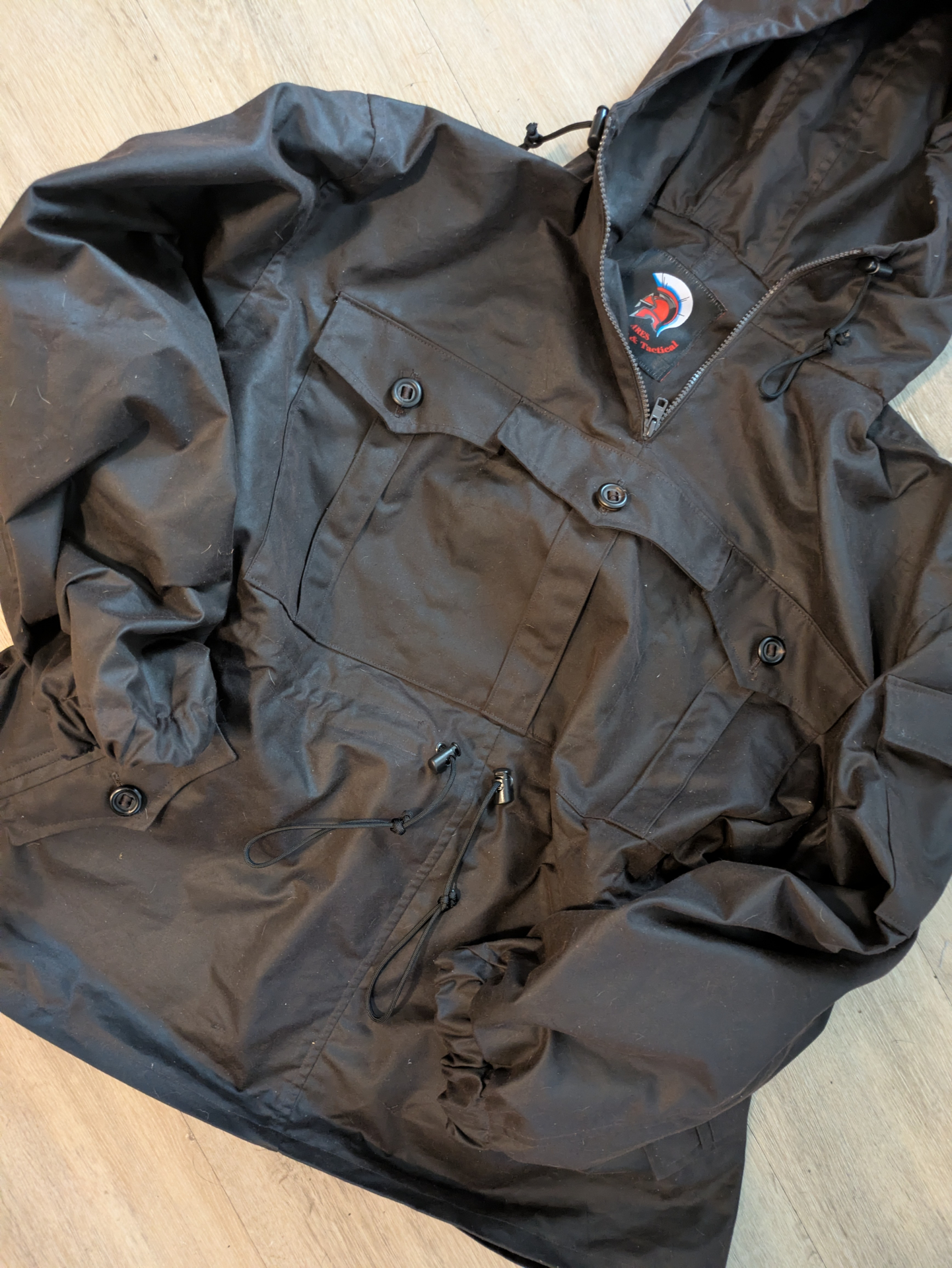 NEU! Schlupfjacke Smock GEWACHSTE BAUMWOLLE – Bild 1