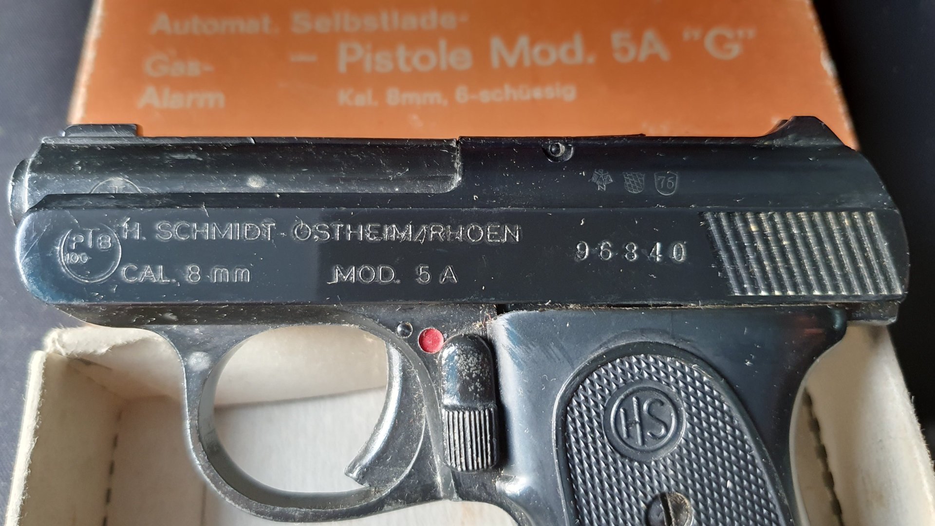 HS Mod. 5 A PTB 100 8mm Knall – image 4