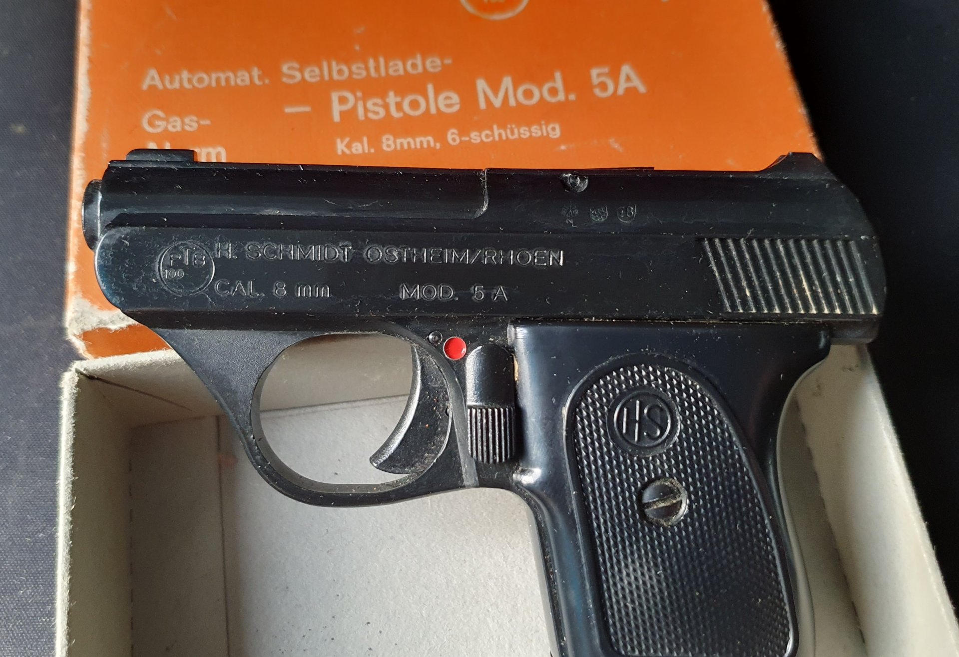 HS Mod. 5 A PTB 100 8mm Knall – Bild 3