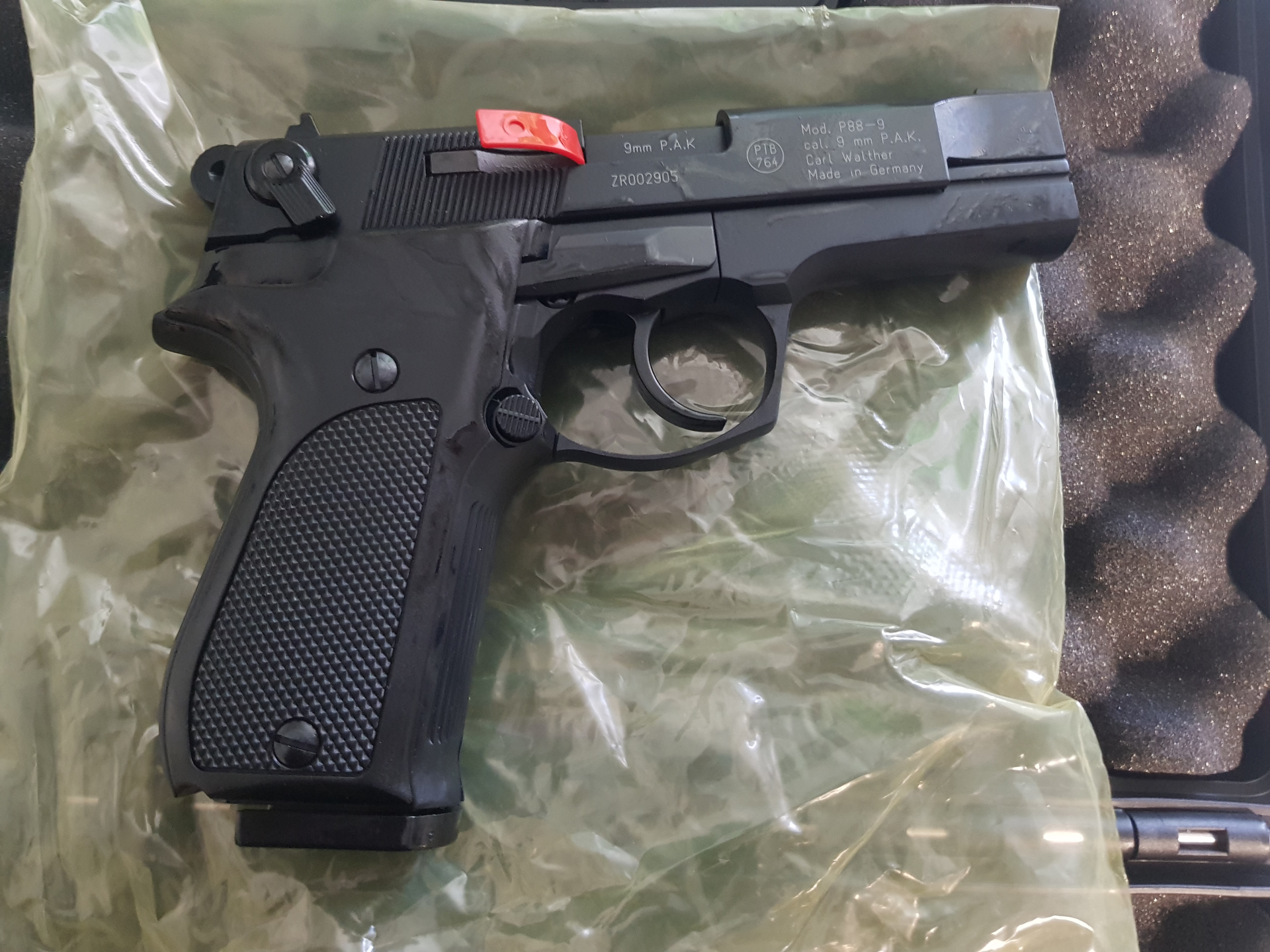WAHLTER P88 Black 9mm p.a.k inkl. Org. Zubehör + Extras * NEU&OVP * – Bild 3