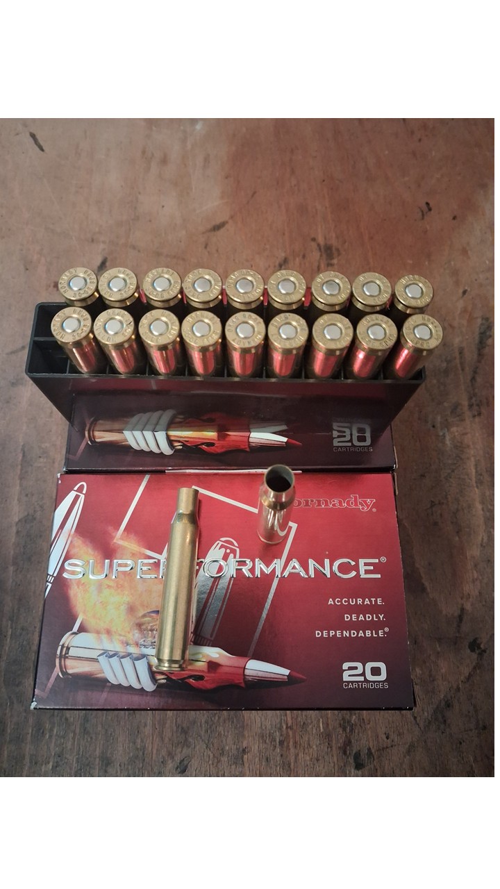 Messinghülsen Hornady .30-06 ladefertig mit CCI Zündhütchen – Bild 1