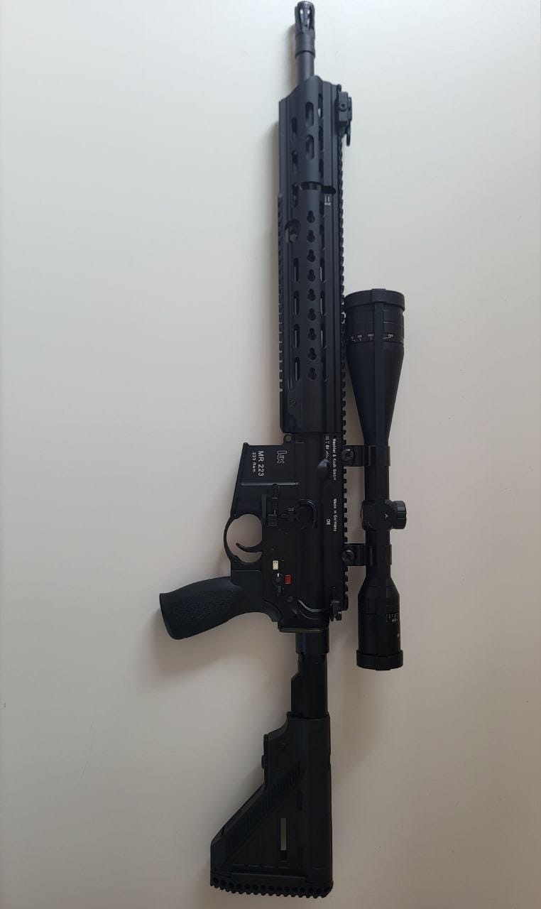 Heckler & Koch mr223 Vorderschaft + Korn – Bild 1