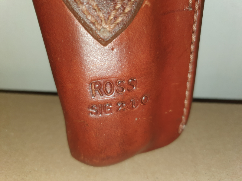 SIG P 210 Lederholster von Ross – Bild 1