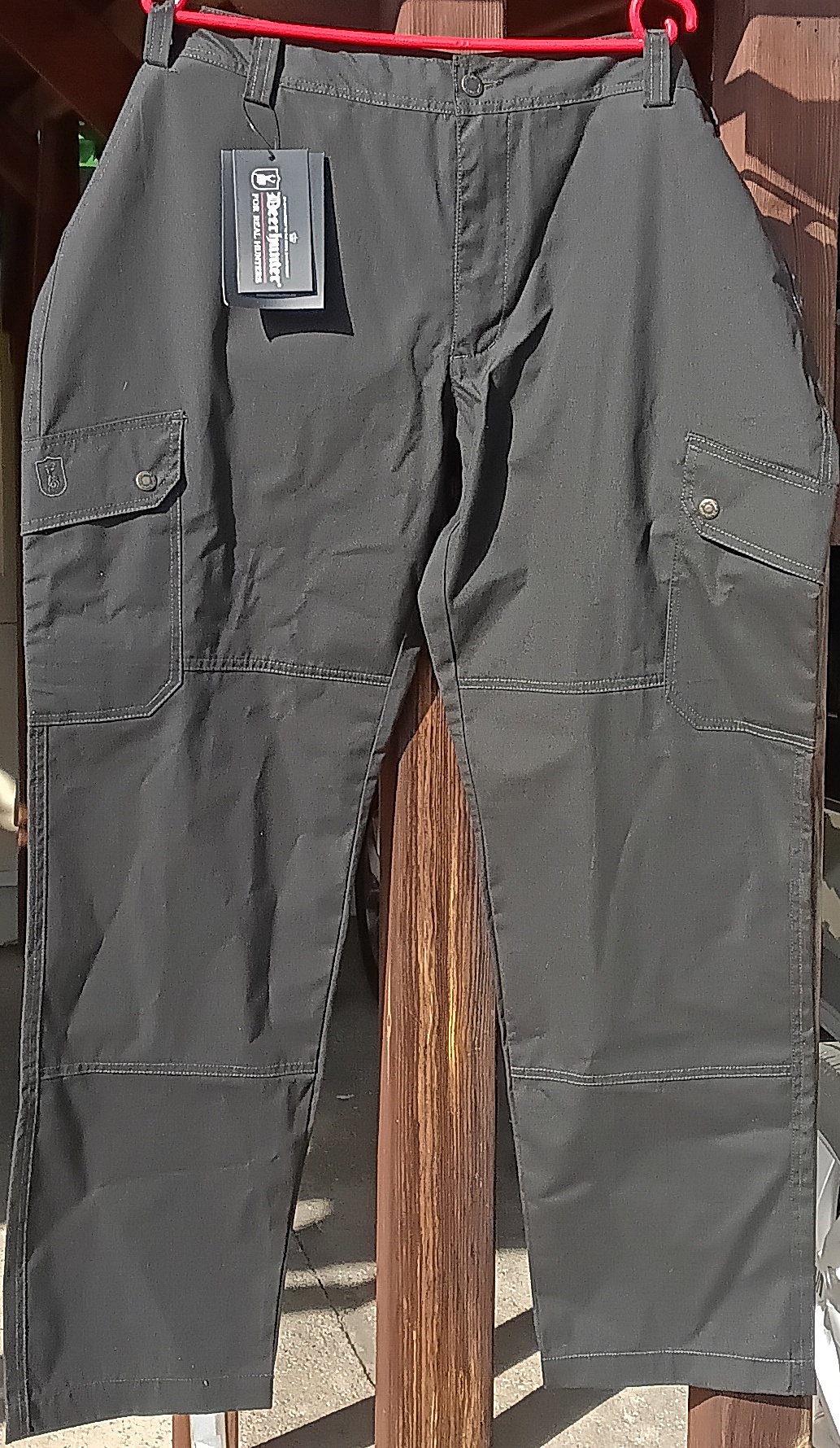 Jagd Hose dunkel oliv Gr. 62 XXL – Bild 1