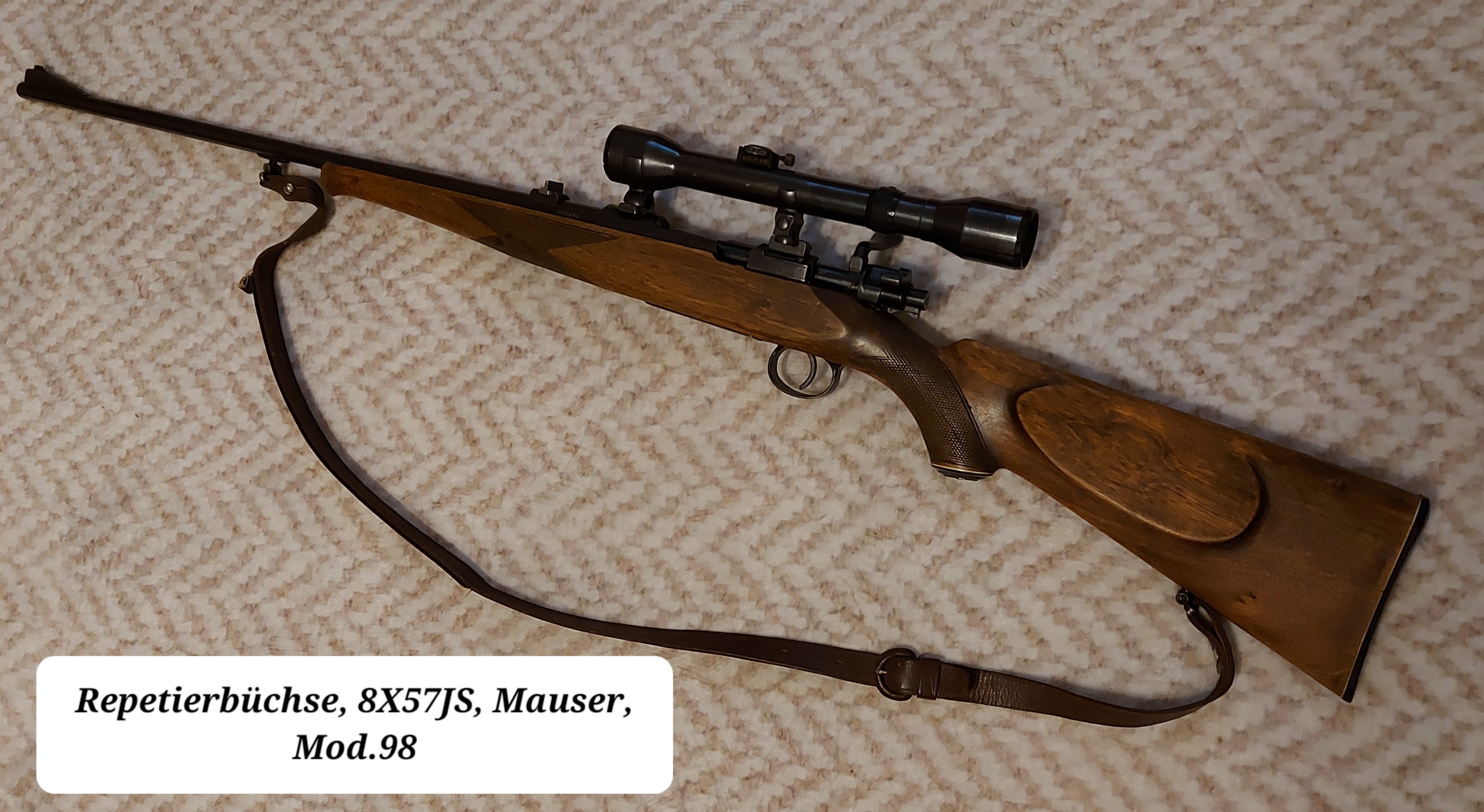 Repetierbüchse Mauser, .98, 8X57JS – Bild 1