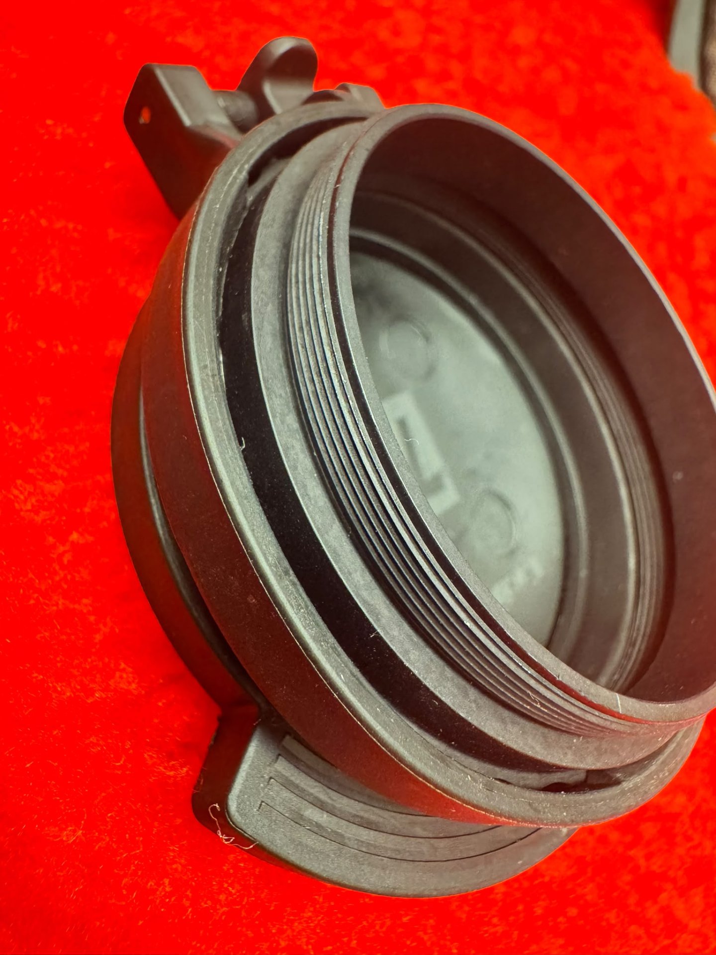 Tenebraex Flip-Up Cover 50 mm für Schmidt & Bender Objektivschutzklappe – Bild 3