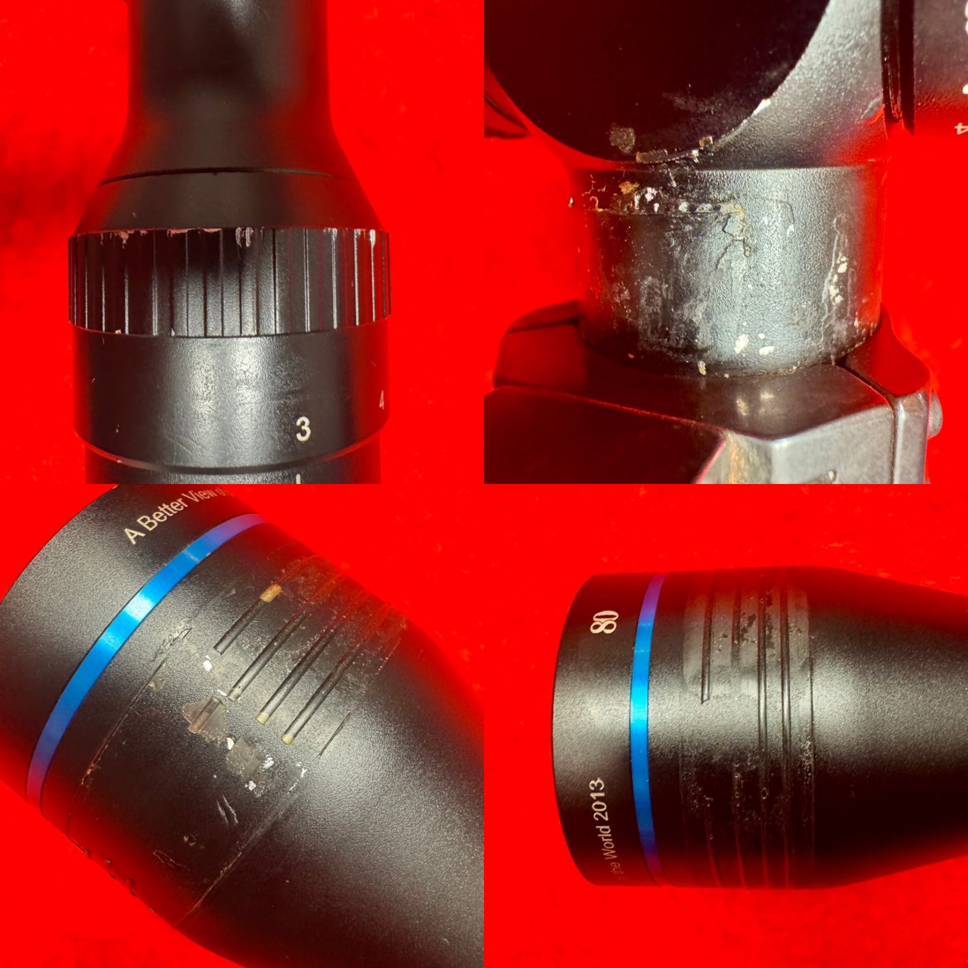 Zielfernrohr Meopta Meostar R1r 3-12x56 RD mit EAW-Schwenkmontage und Leuchtpunkt – Bild 2