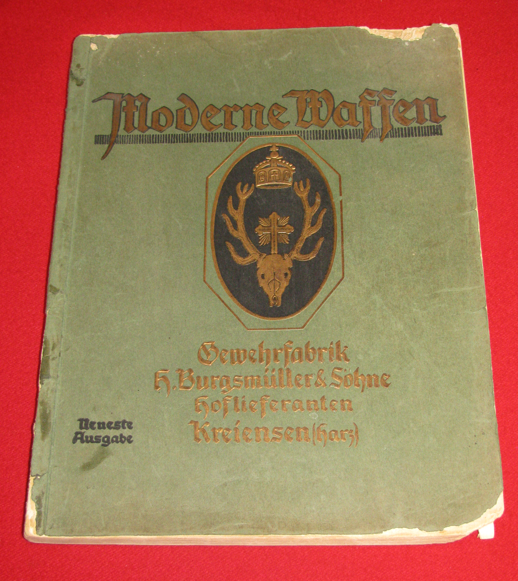 Orginal !, Moderne Waffen, Gewehrfabrik H. Burgsmüller & Söhne Hoflieferanten – Bild 1