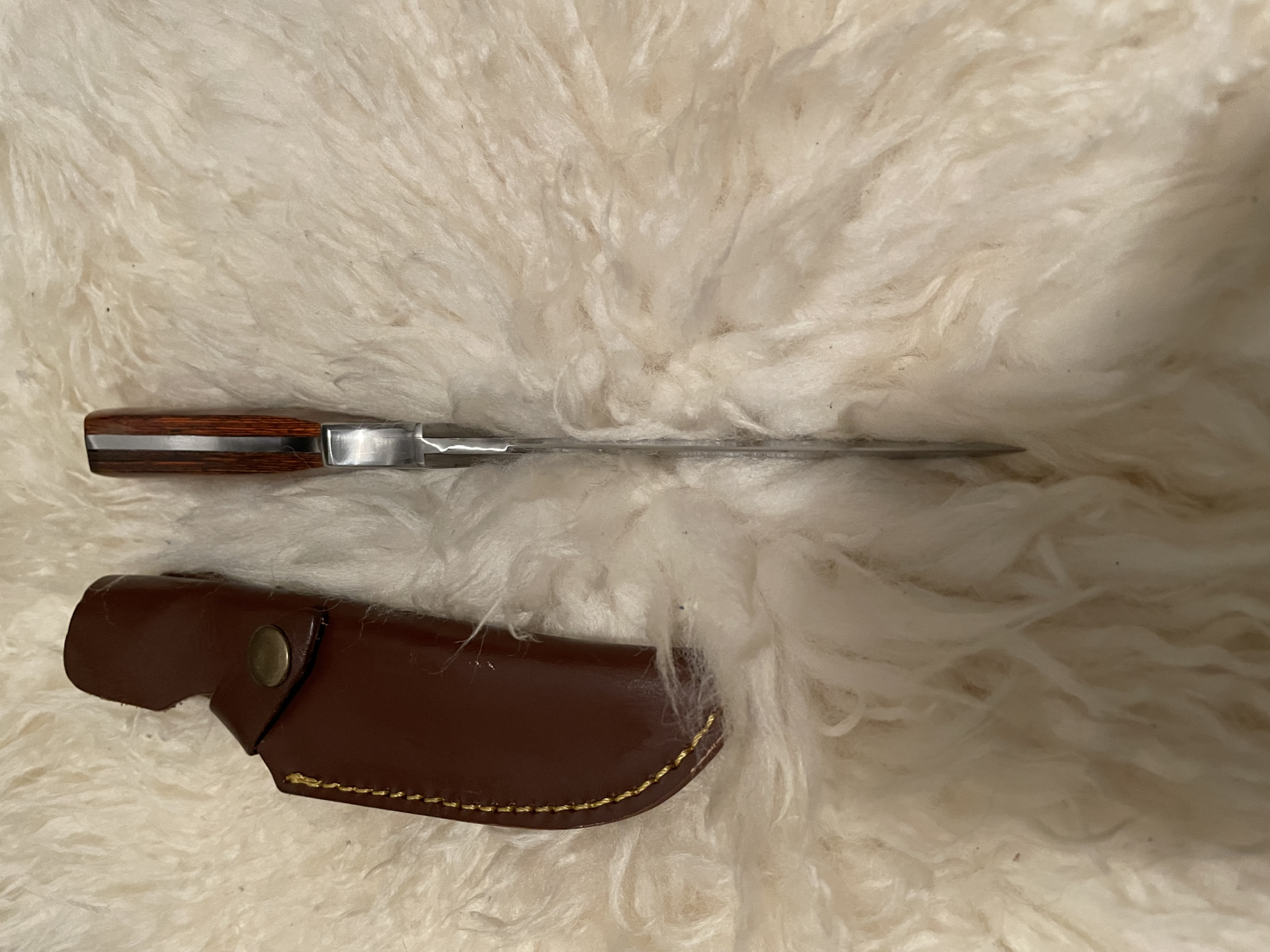 Stabiles schweres Integral Jagdmesser – stampa 2