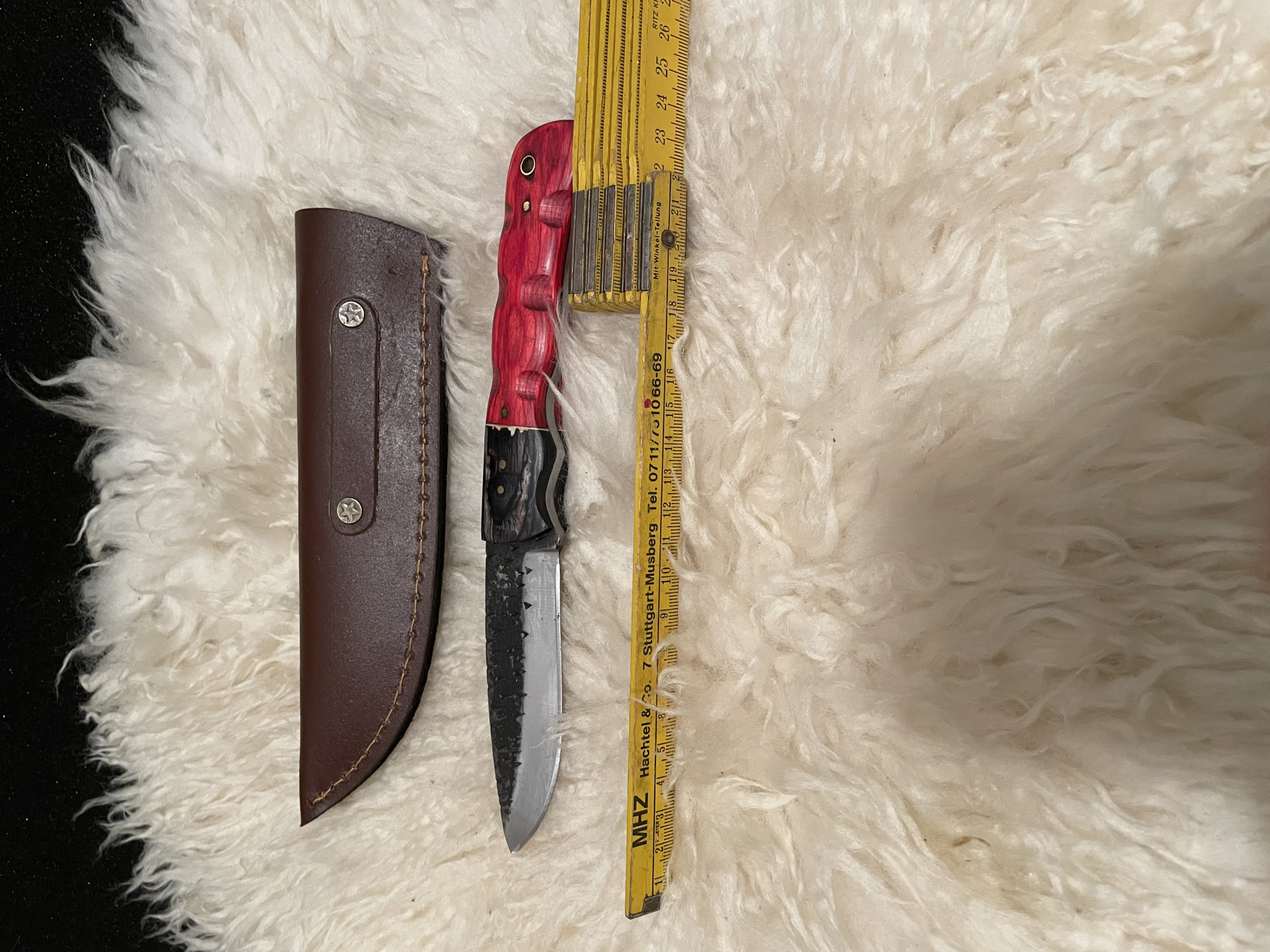 Geschmiedetes brutales schweres Messer – slika 4