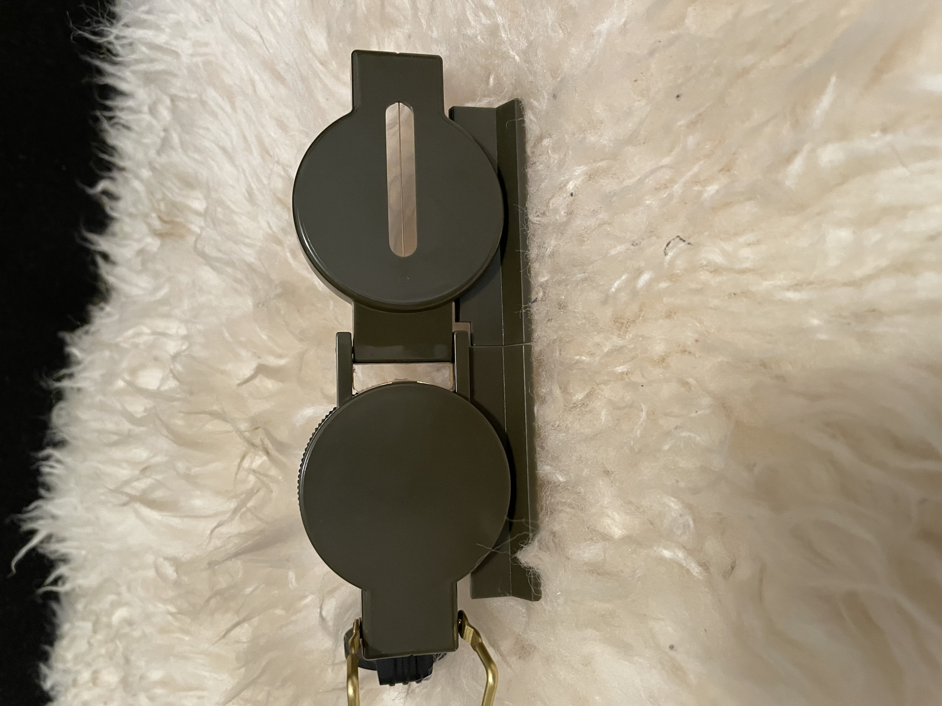 2 Stück Marschkompen 1x Metall 1x Kunststoff – Bild 2
